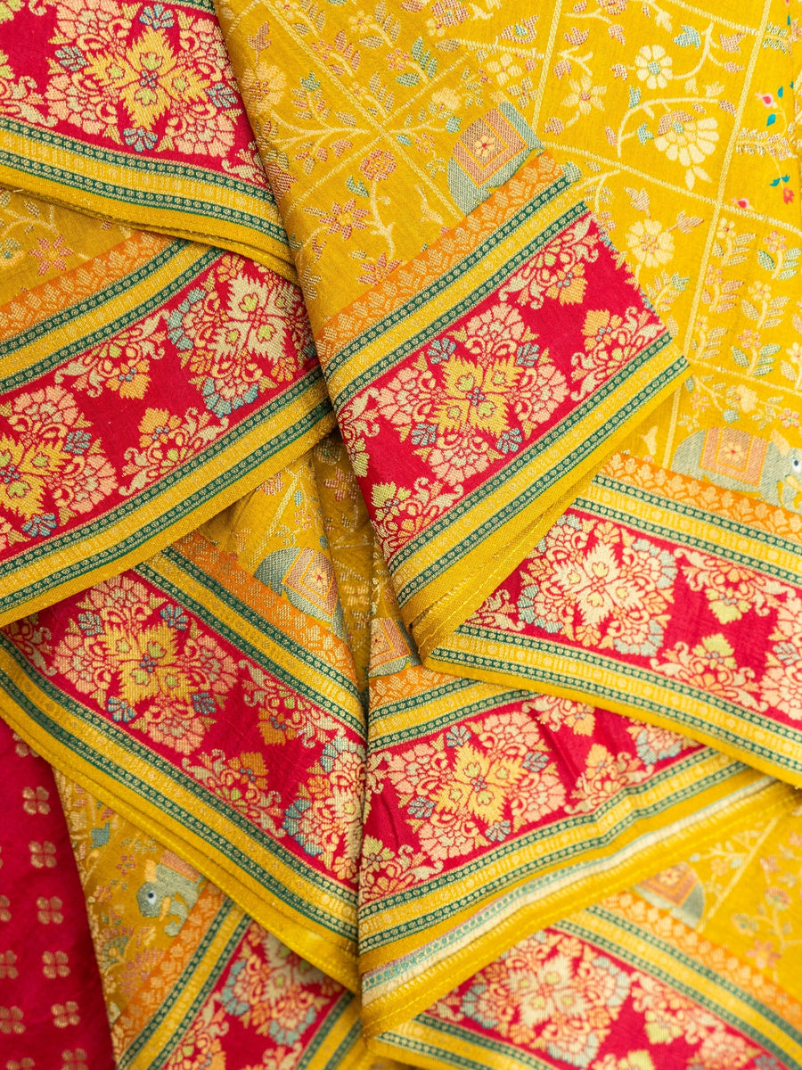 Handloom Rajwada Silk Sarees: Motifs, Meaning & the Complete Buyer's Guide