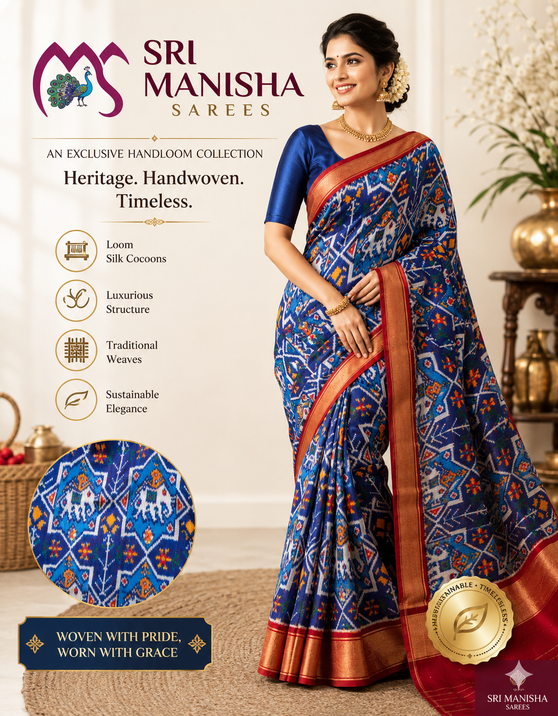 Premium Pure Silk Sarees