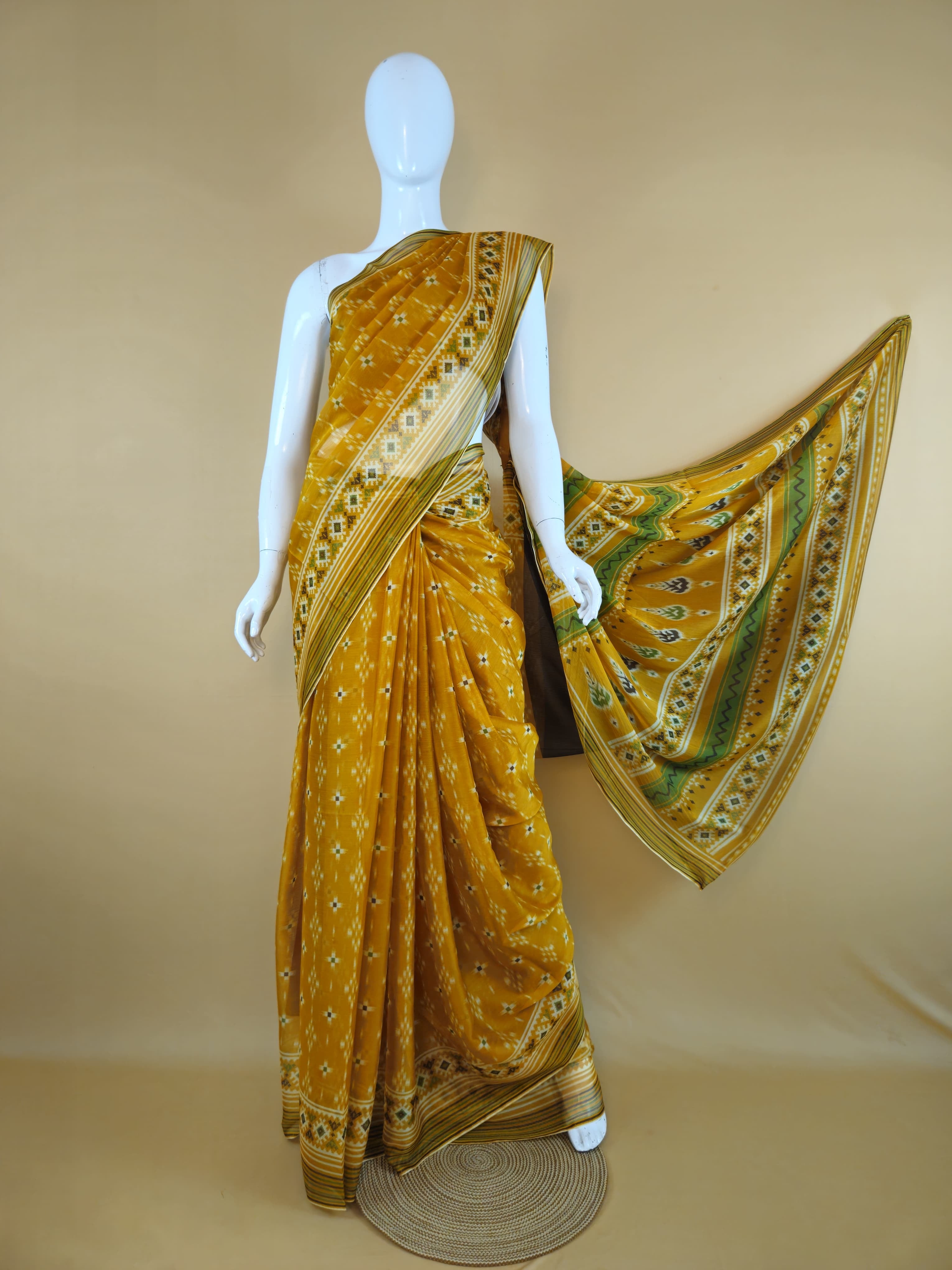 Buy Garden Vareli Nova Nara Chiffon Saree Multicolour online - Sri Manisha Sarees Secunderabad