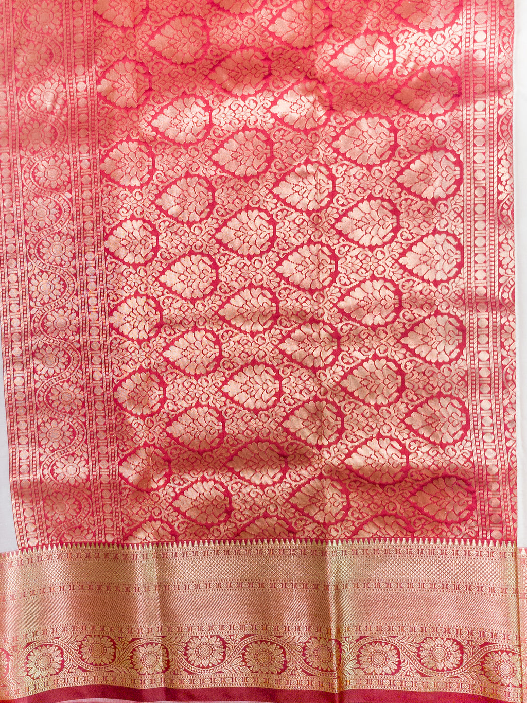 White Kanchivaram Pattu Silk Saree