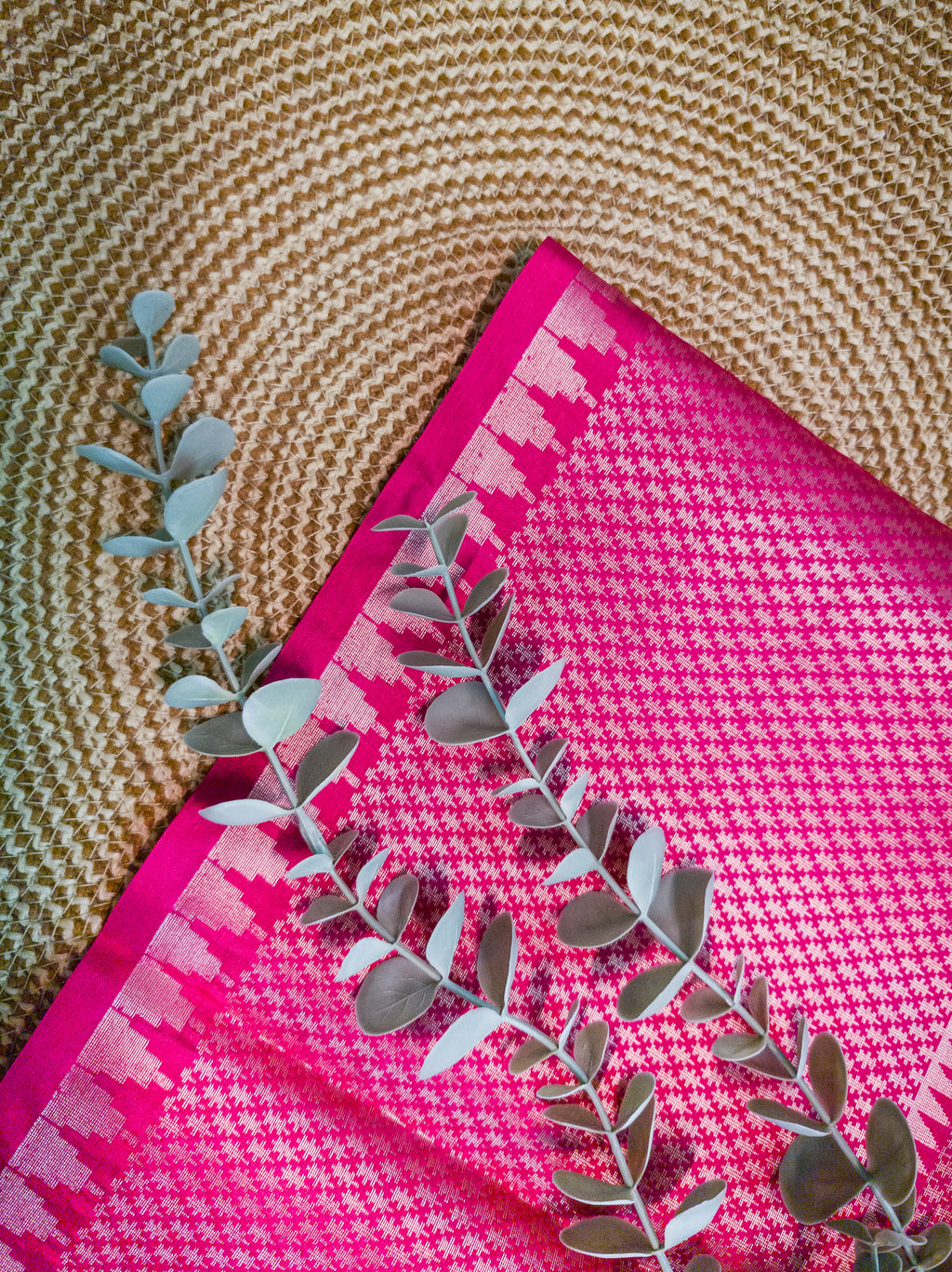 Royal Blue Pochampally Silk Saree