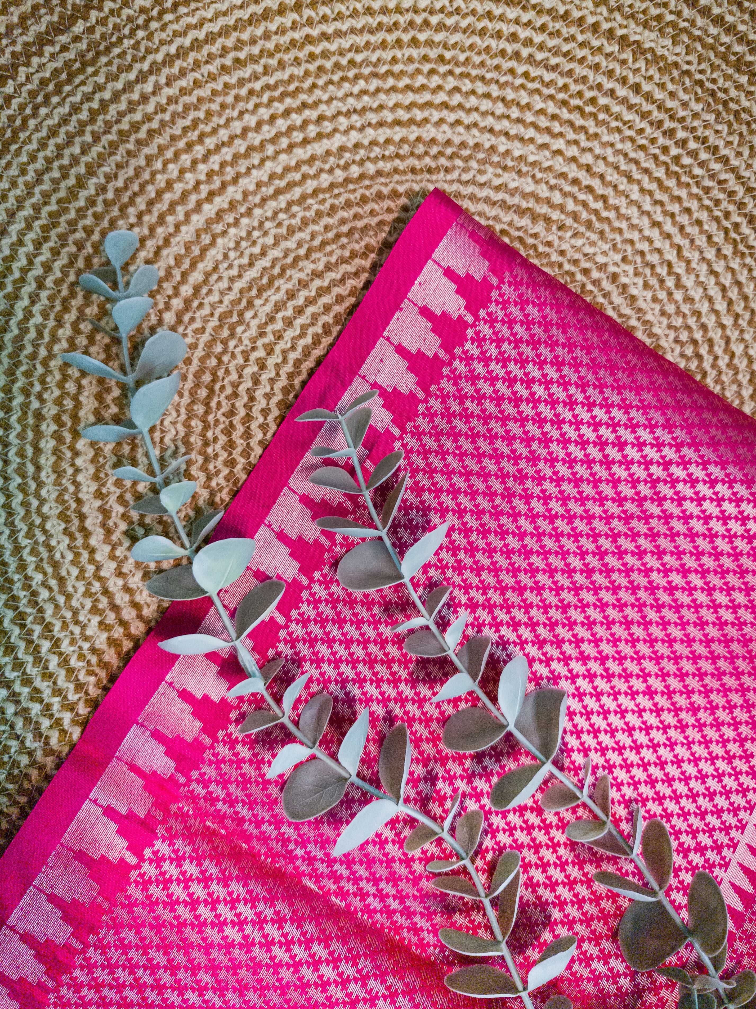 Royal Blue Pochampally Silk Saree