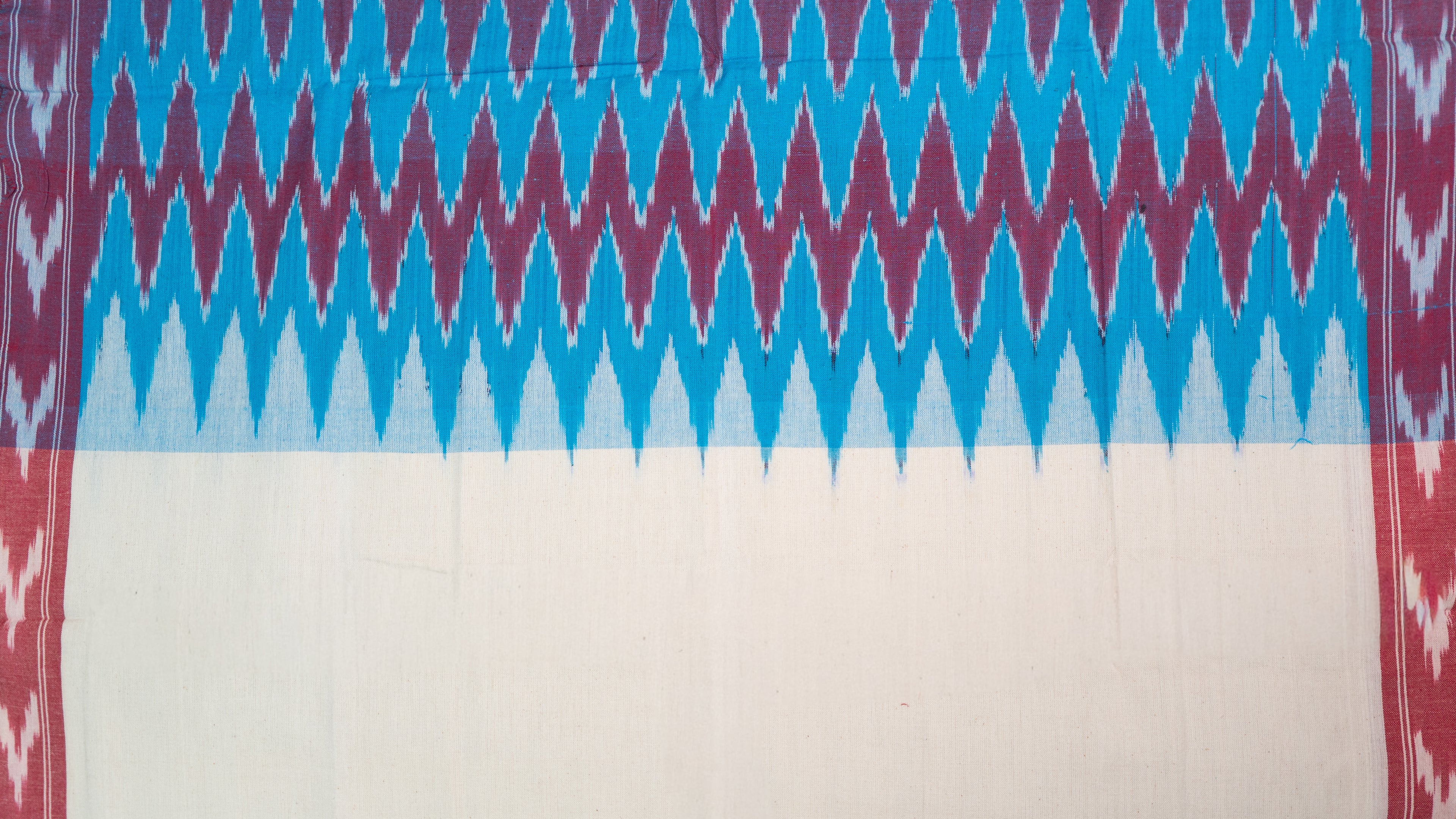 Pure handloom pochampally cotton dress material (Unstitched)