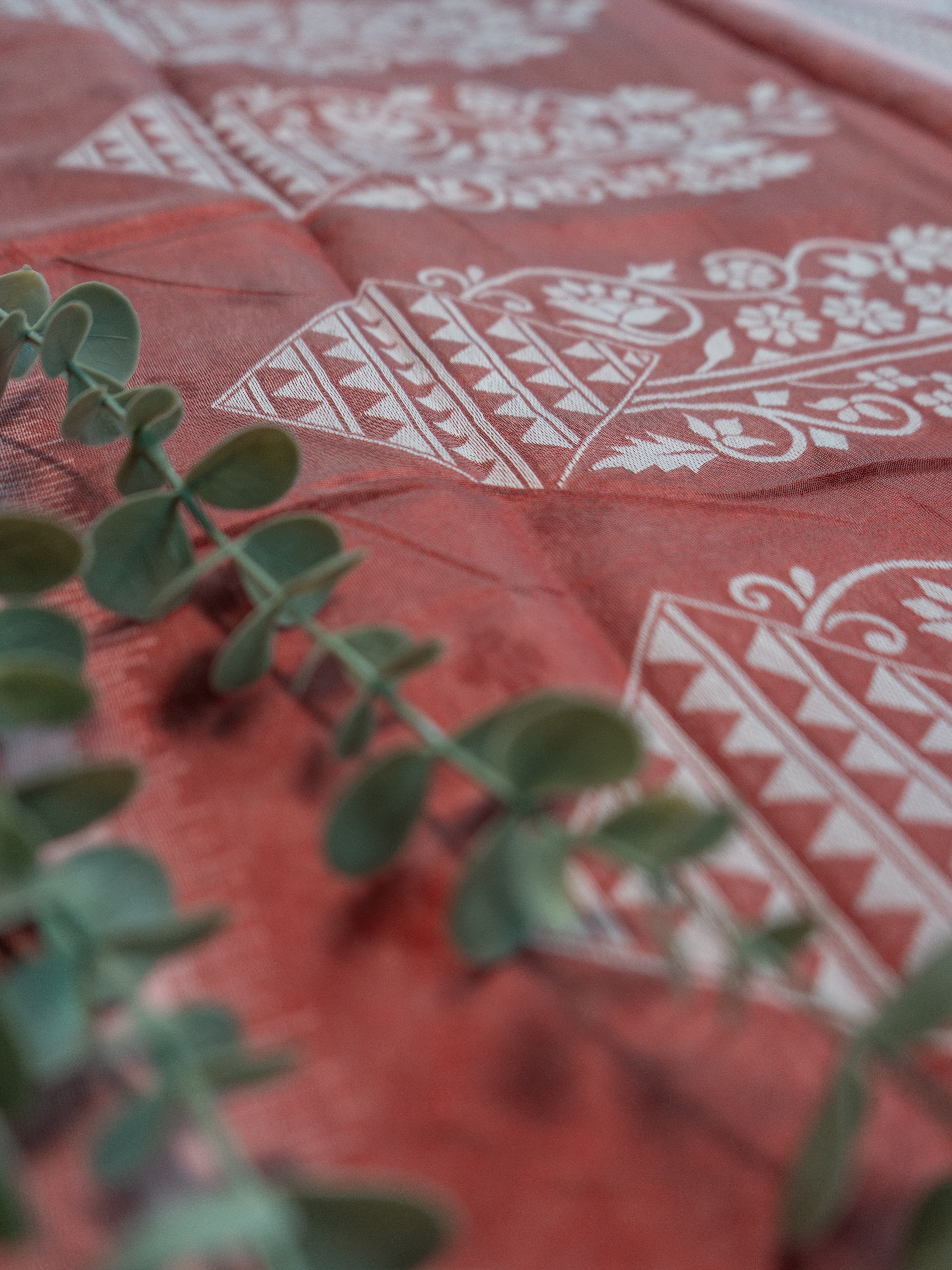 Pink Pochampally Cotton Saree