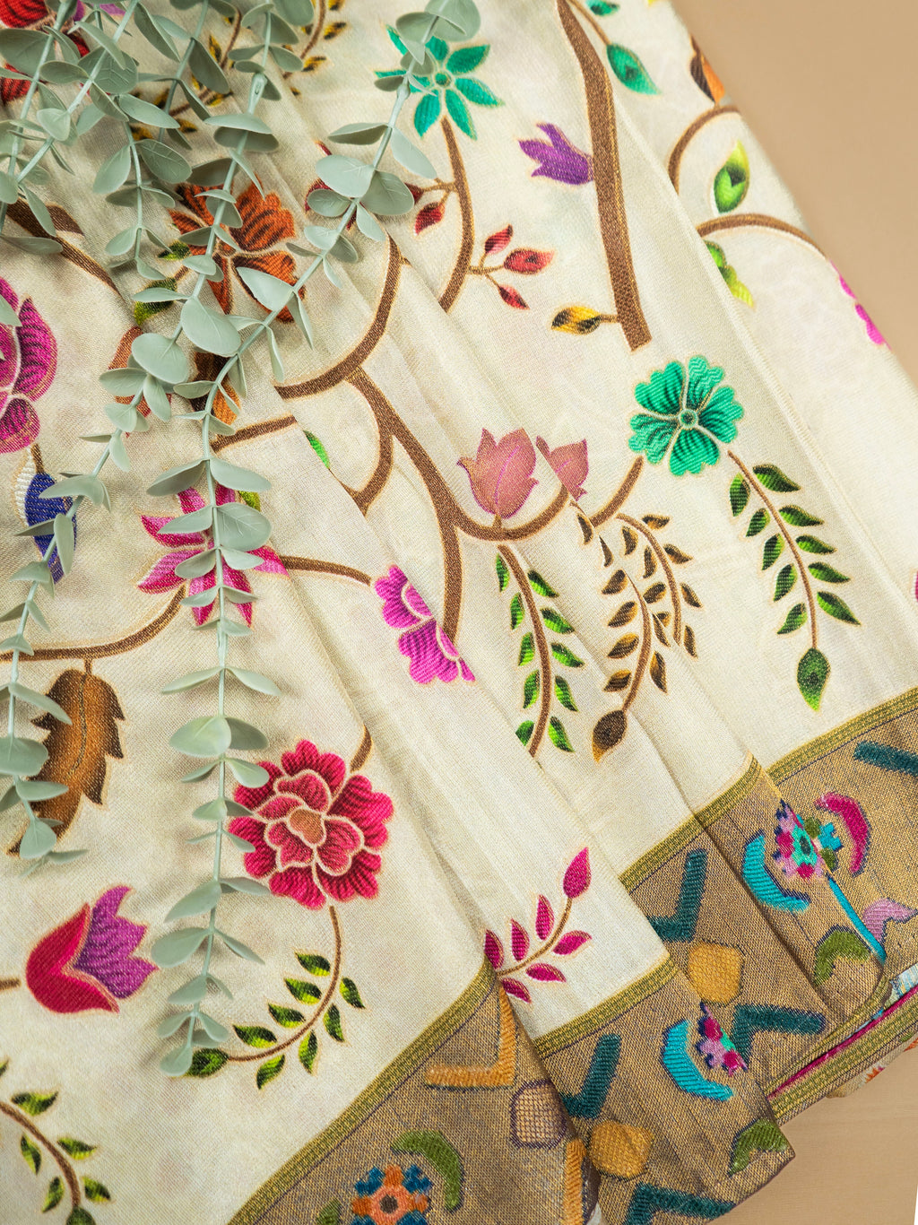 Pure Rajwada Heritage Silk Saree