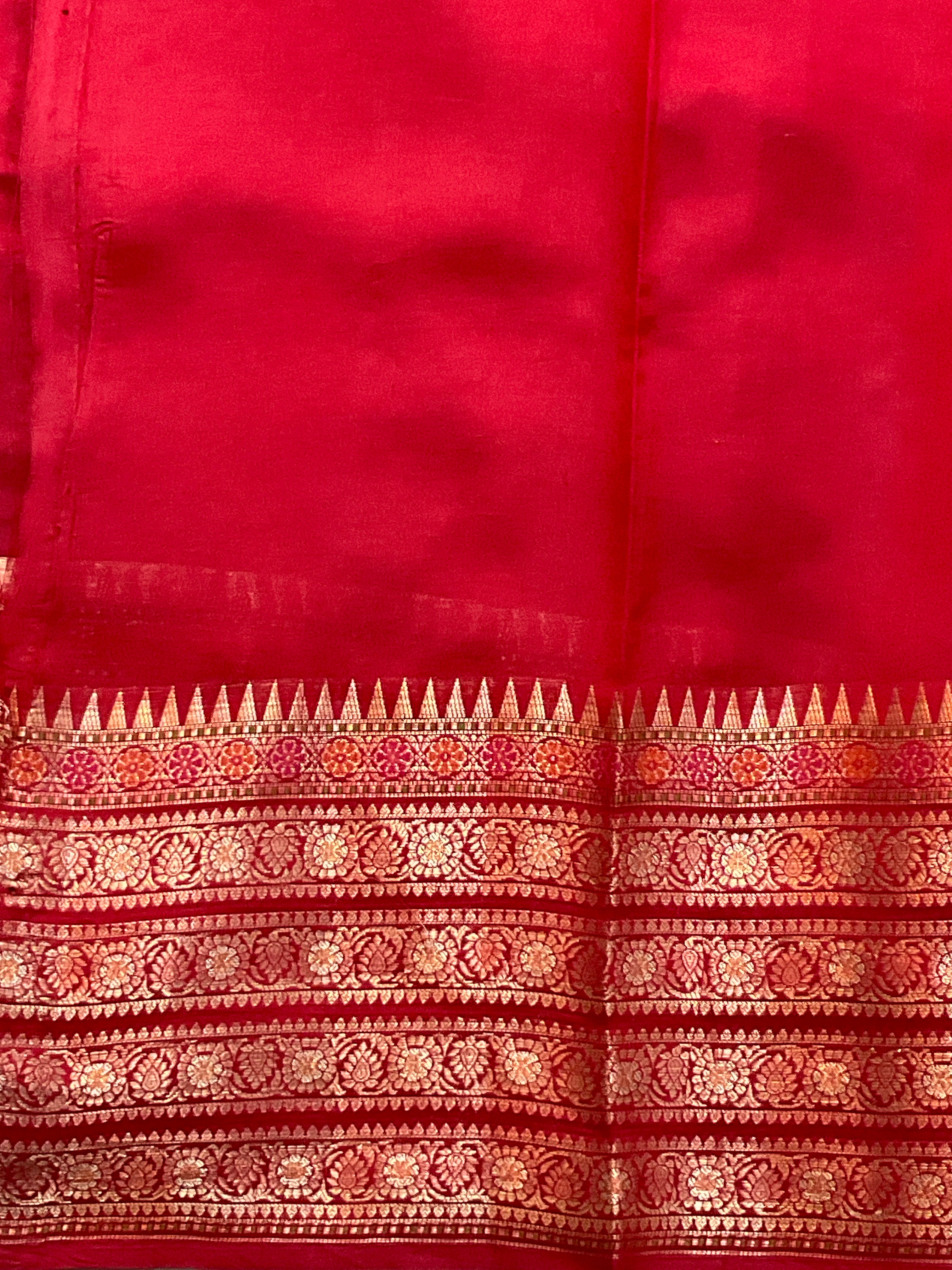 Royal Blue Pure Banarasi Silk Saree