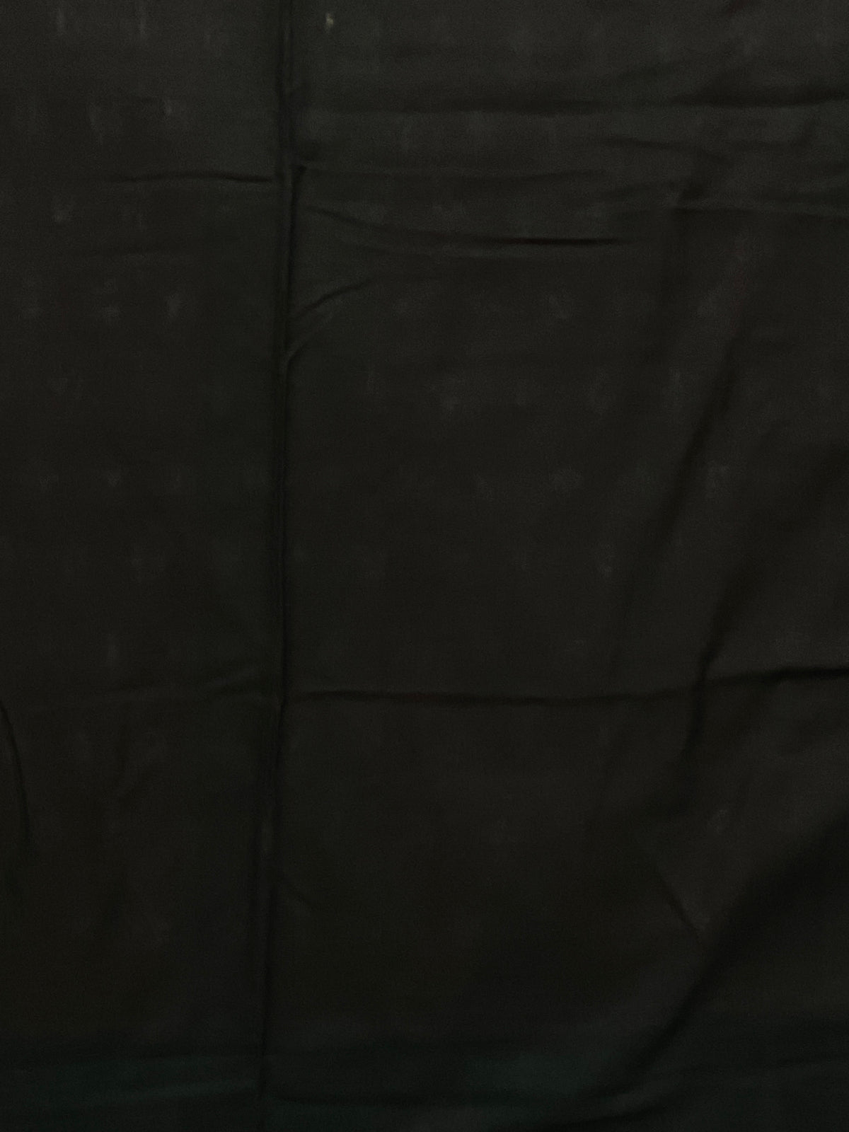 Red Pochampally Handloom Cotton Saree – Ikkat Border with Black Blouse