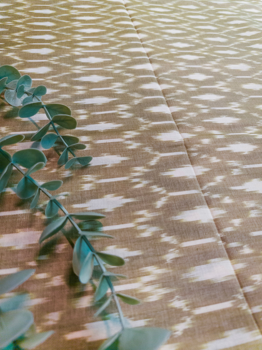 Green Pochampally Ikat Cotton Saree