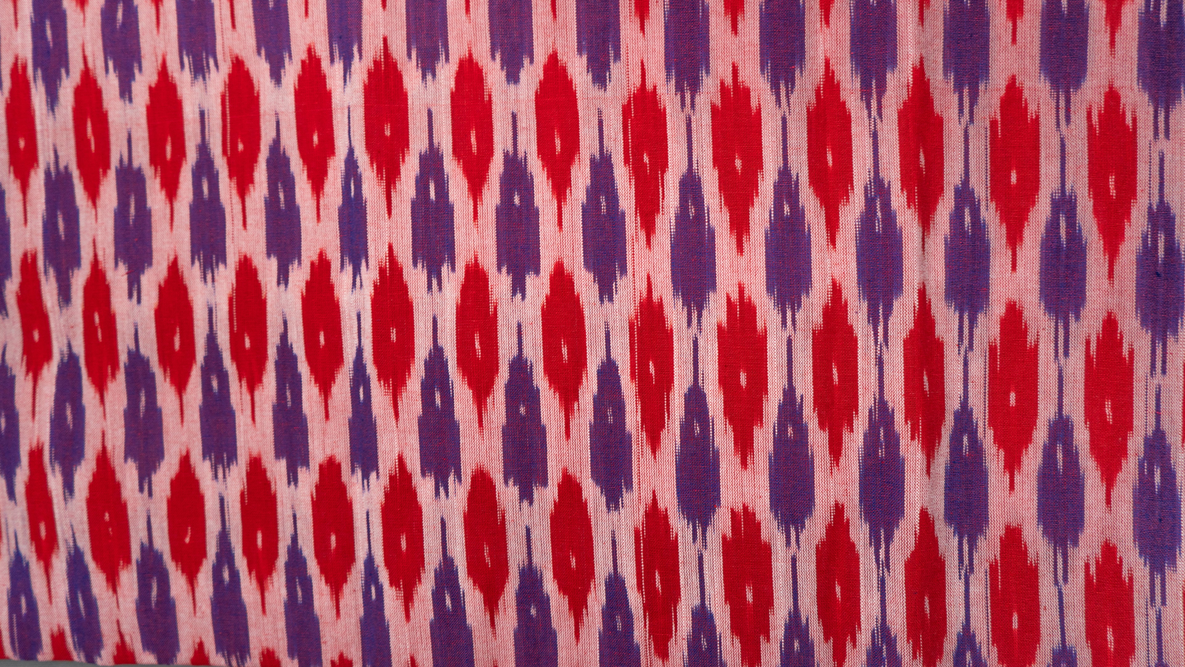 Pure handloom pochampally cotton dress material (Unstitched)