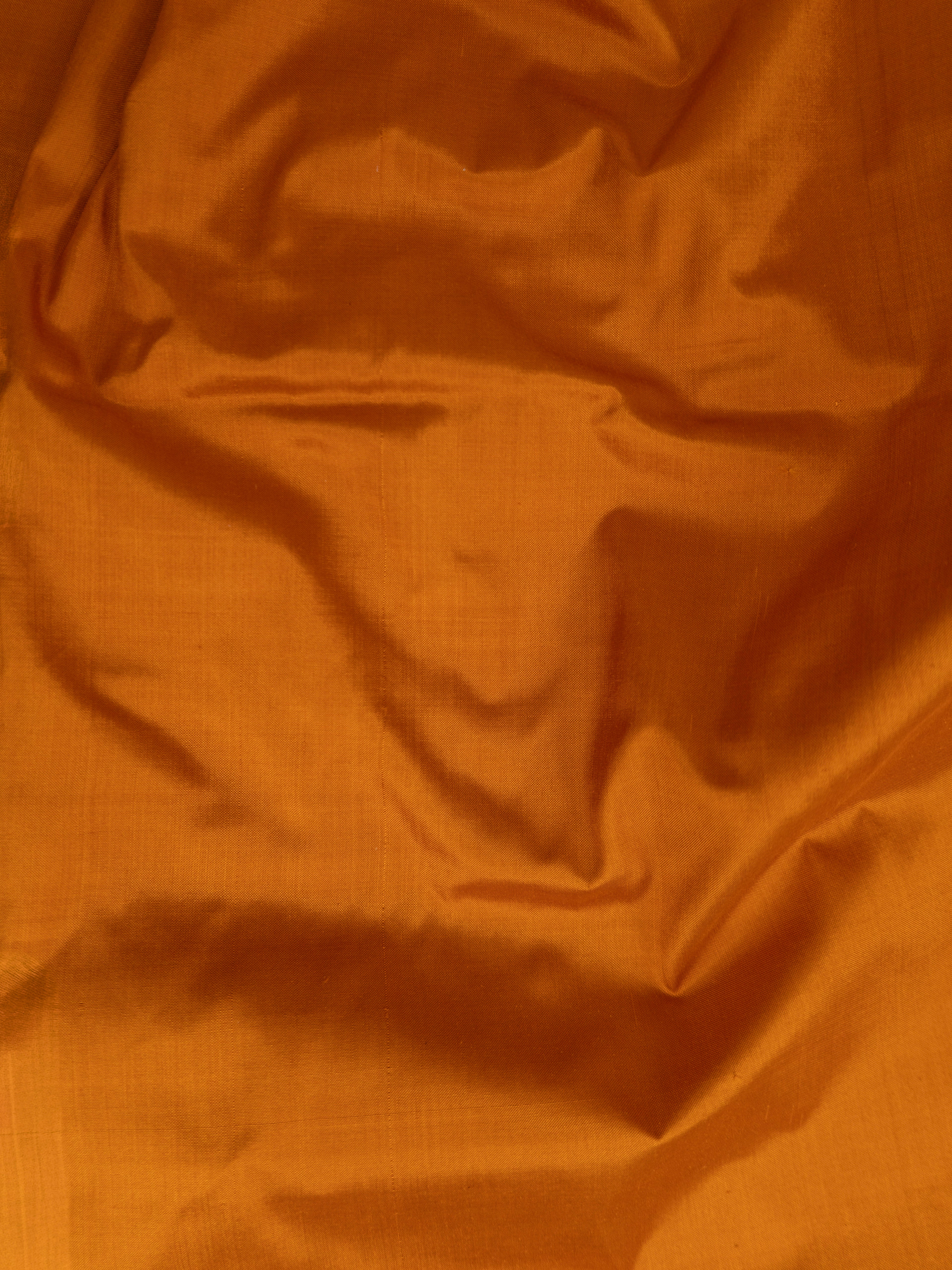 Pure Pochampally Double Ikat Silk Saree in Brown & White with Kalamkari Border