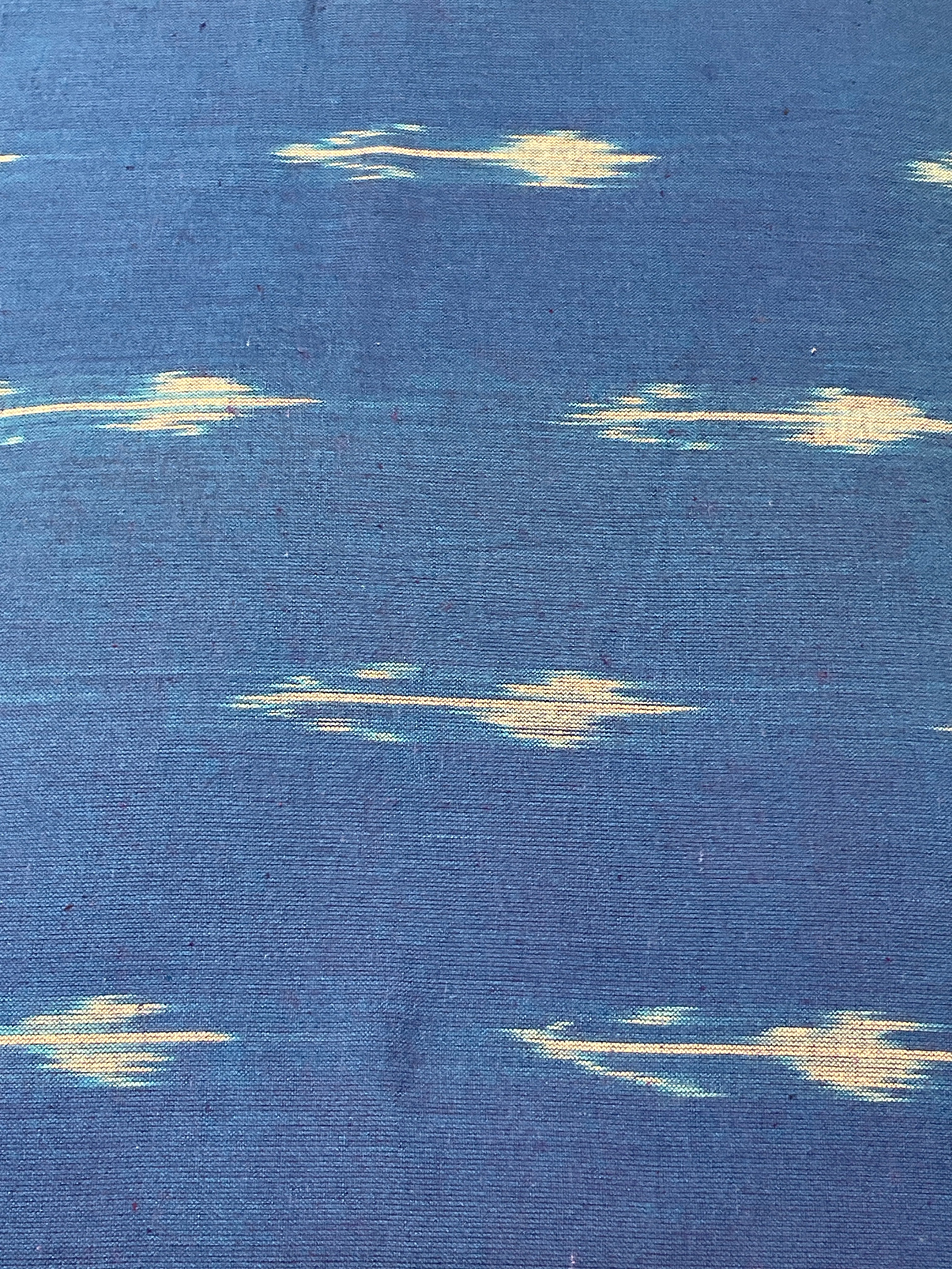 Blue Pochampally Cotton Fabric