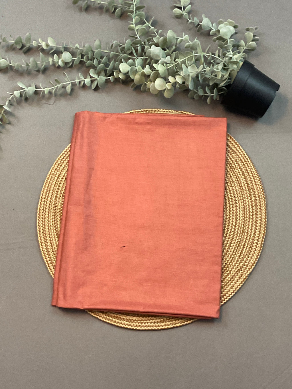 Red Handloom Silk Designer Dress Material – Unstitched 3-Piece Suit with Woven Dupatta