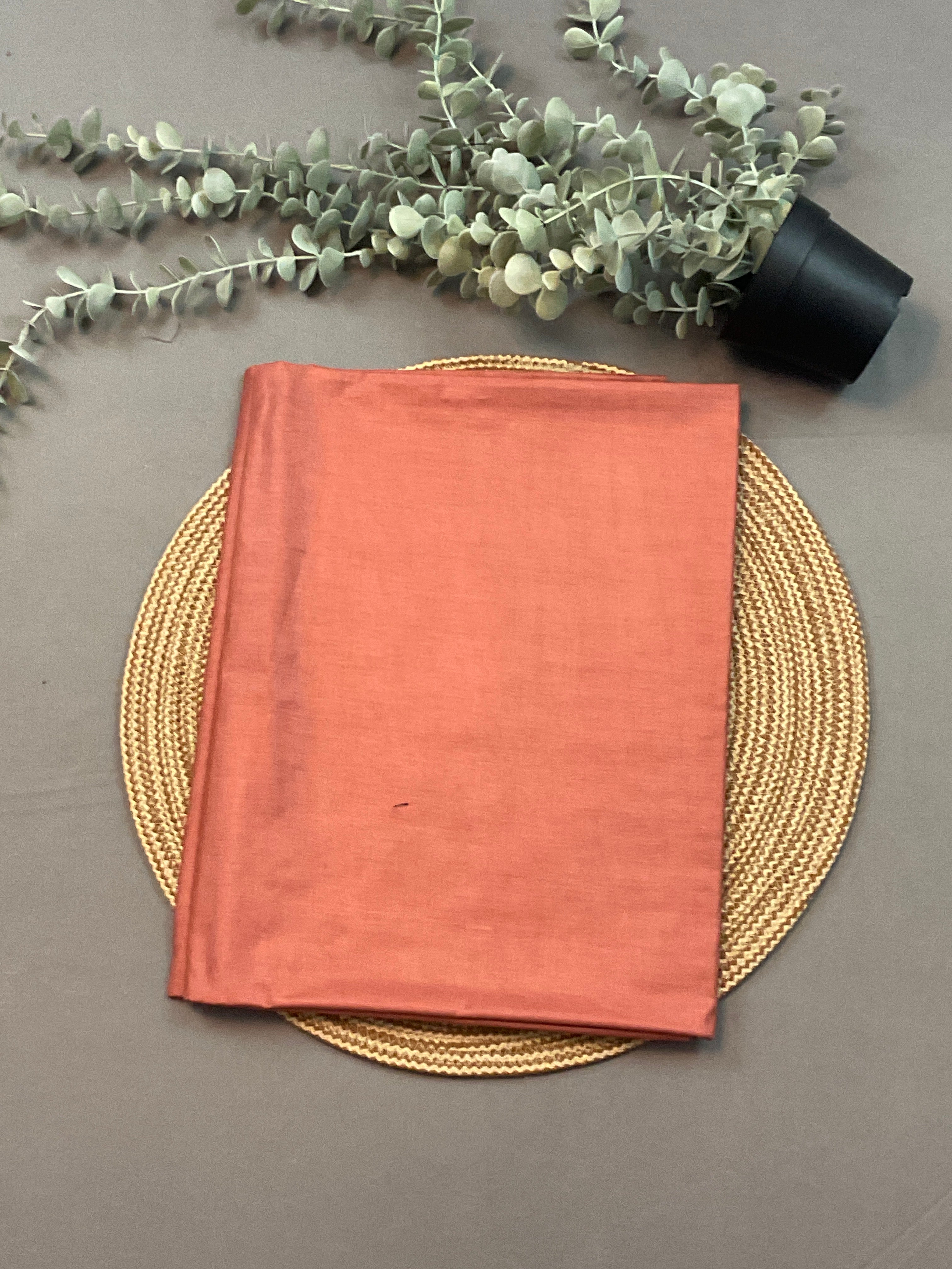 Red Handloom Silk Designer Dress Material – Unstitched 3-Piece Suit with Woven Dupatta