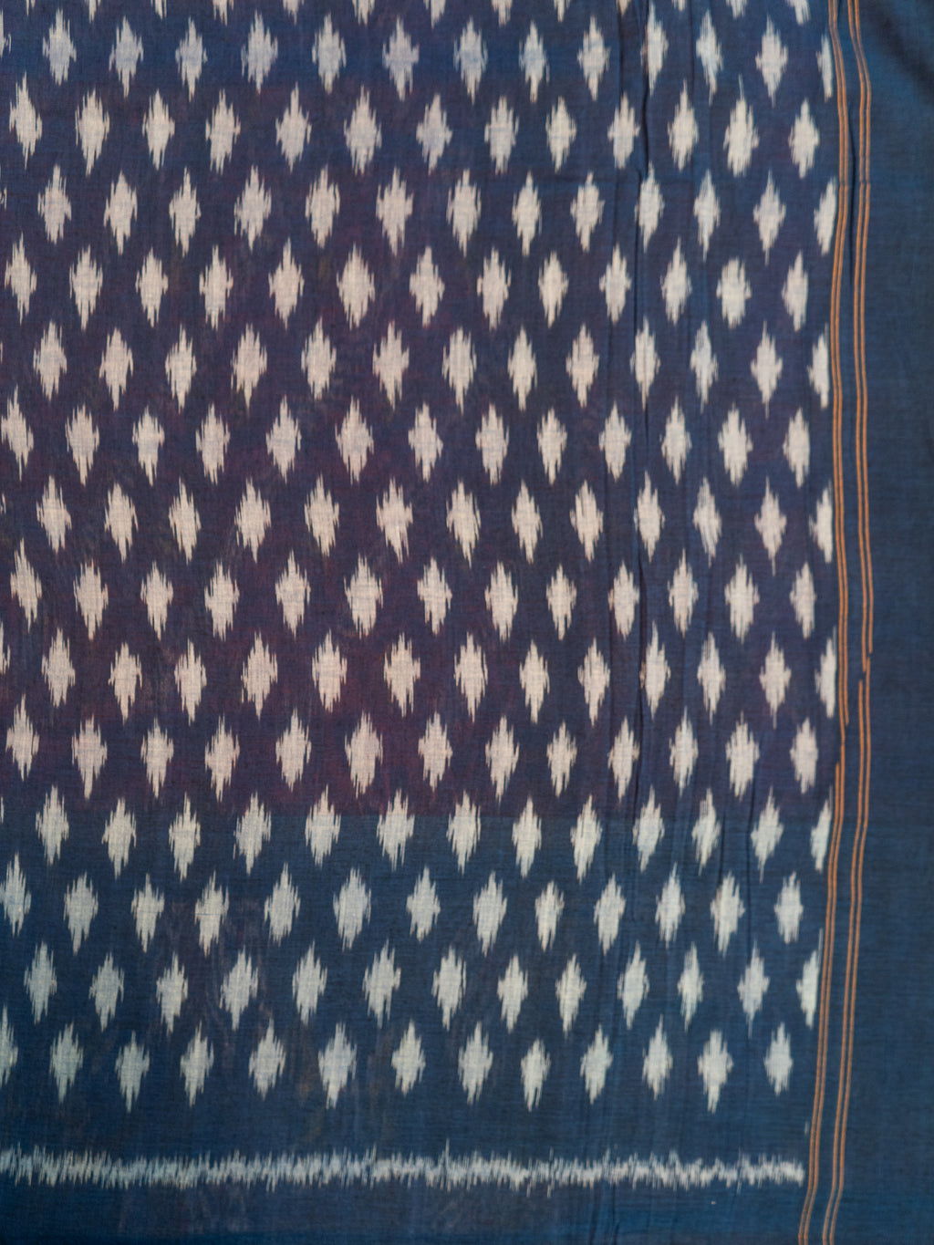 Red Pochampally Cotton Saree