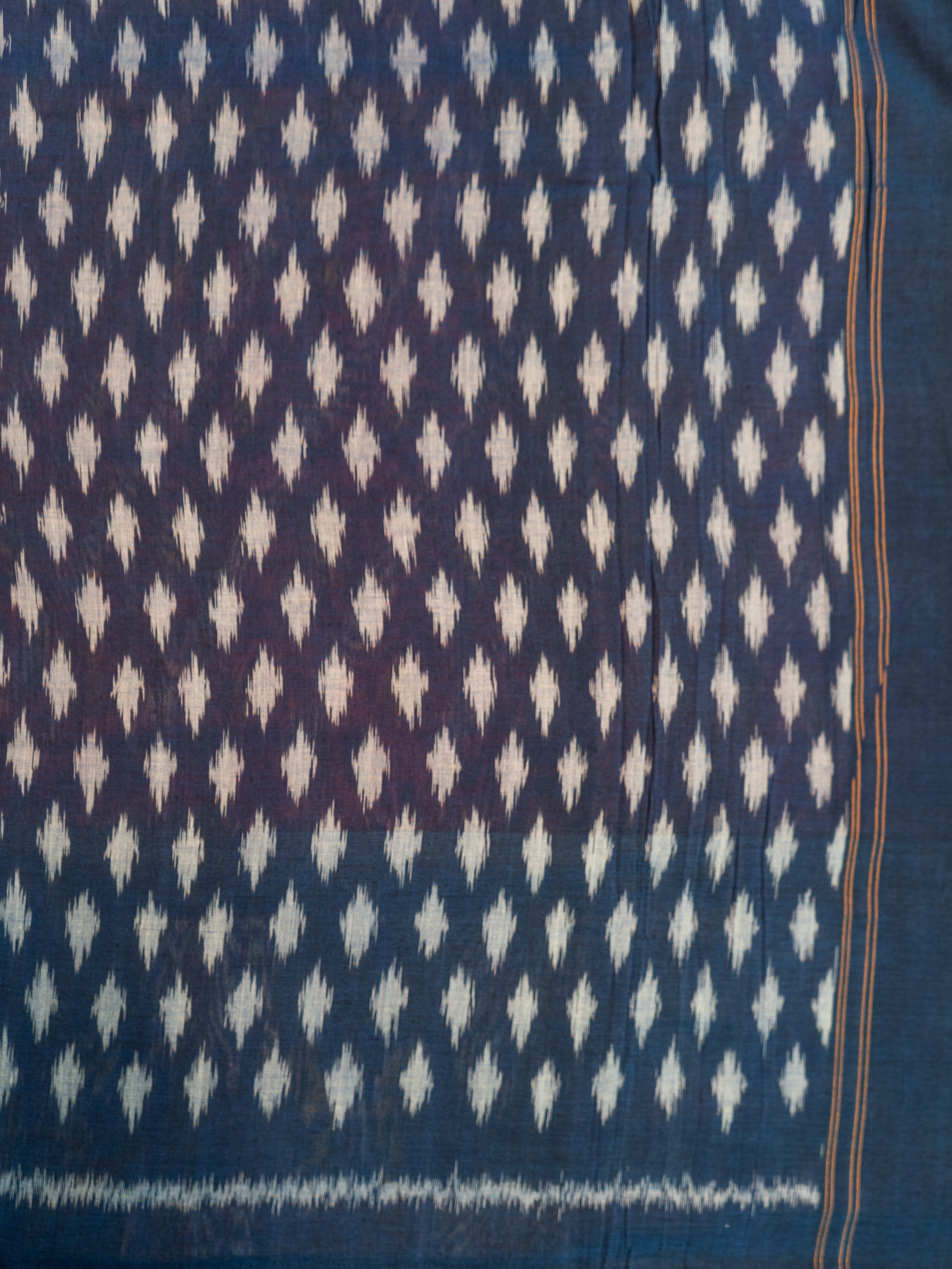 Red Pochampally Cotton Saree