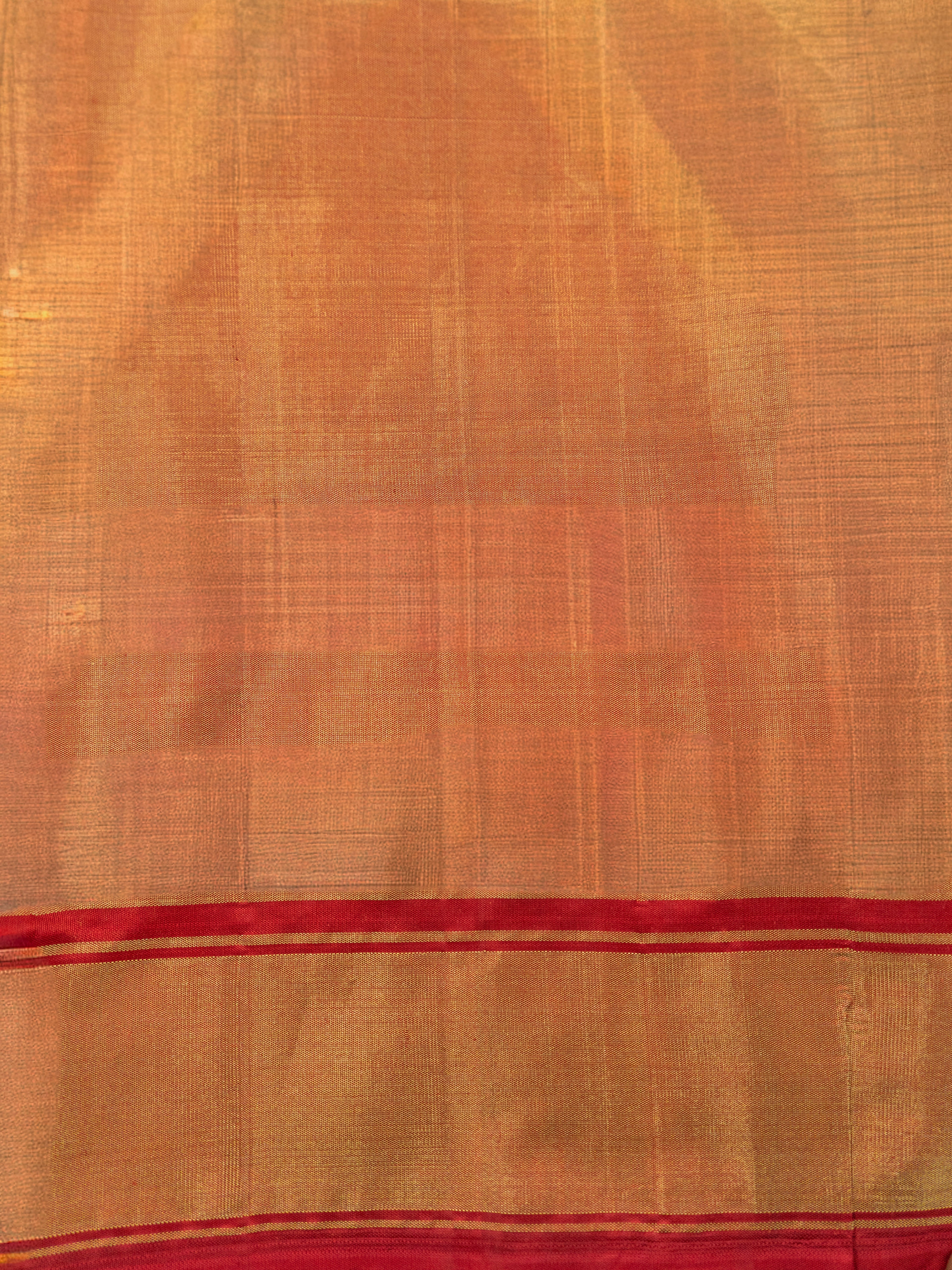 Brown Pochampally Ikat Silk Saree