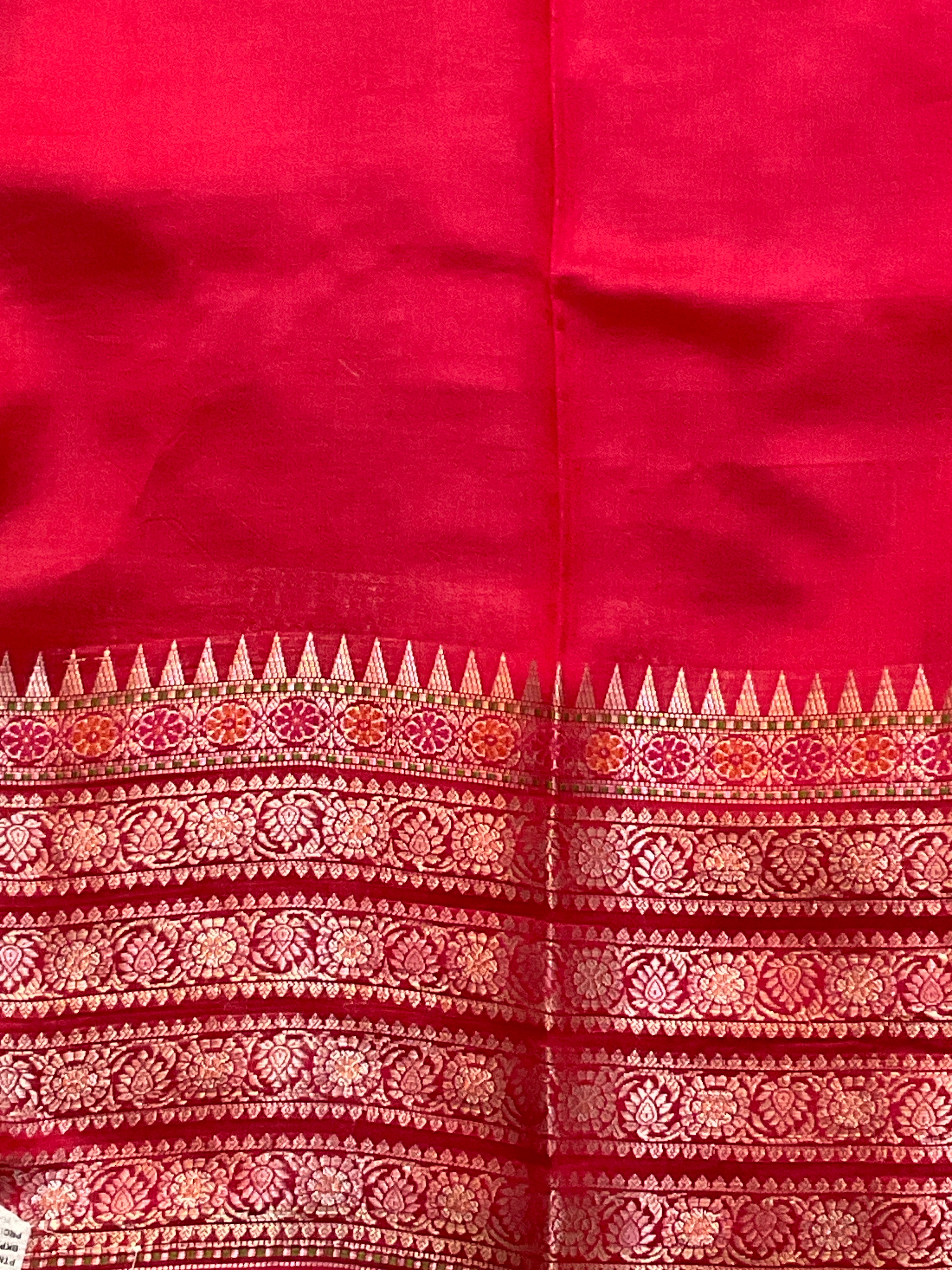 Green Pure Banarasi Silk Saree