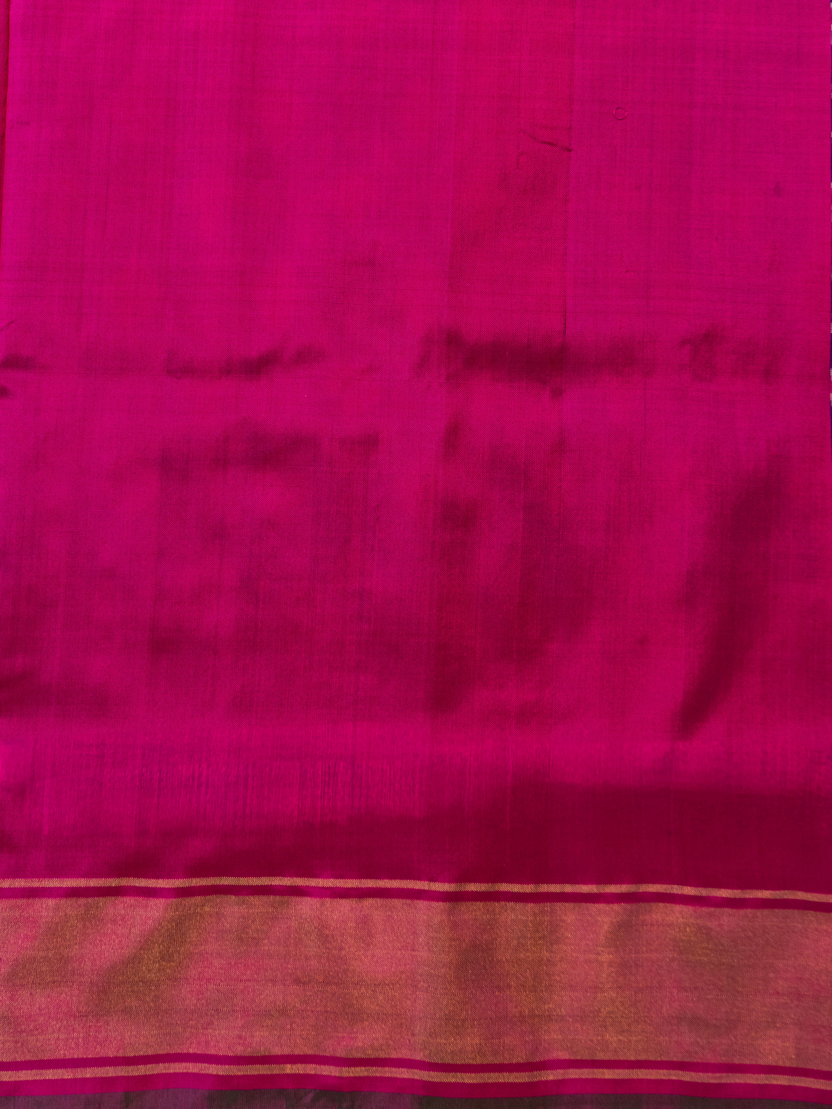 Purple Pochampally Ikat Silk Saree