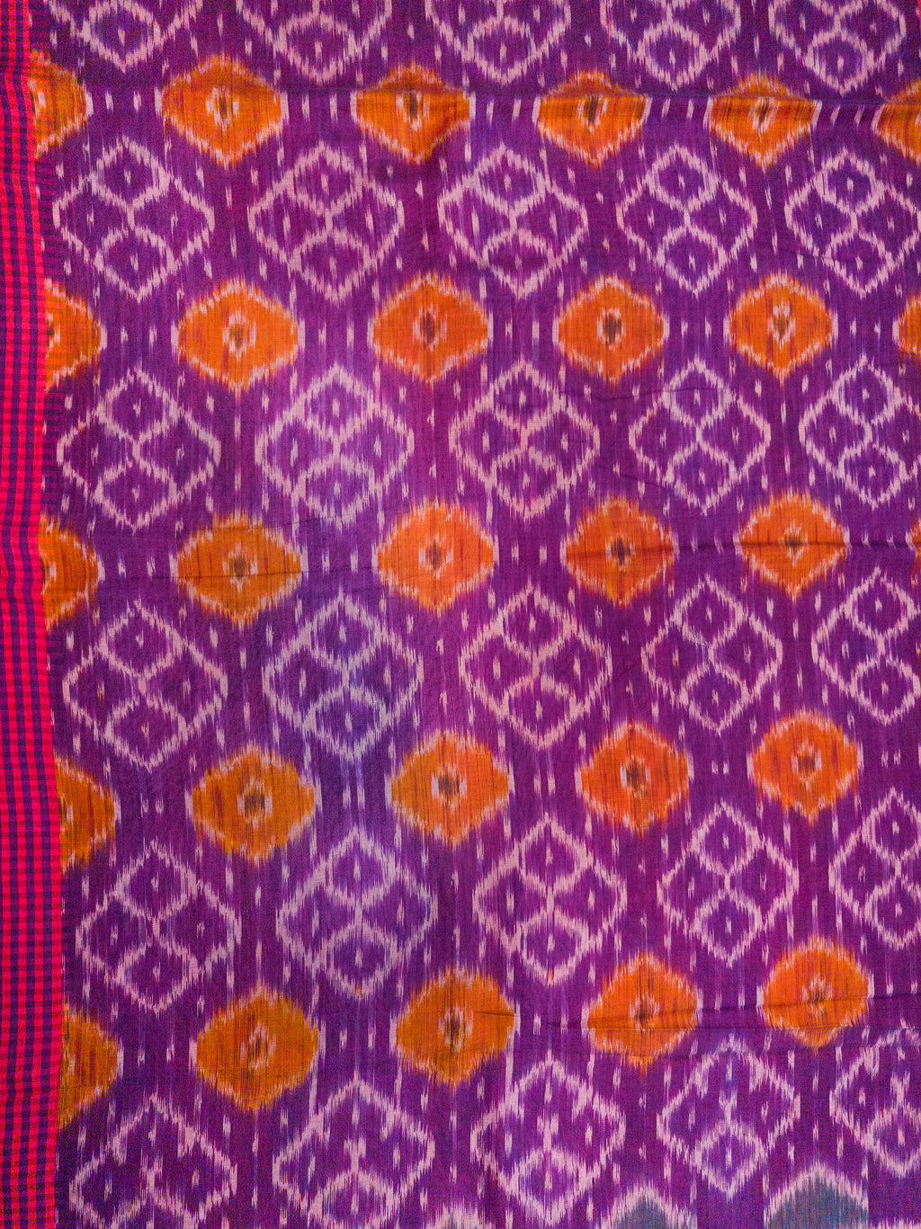 Pink Pochampally Cotton Saree