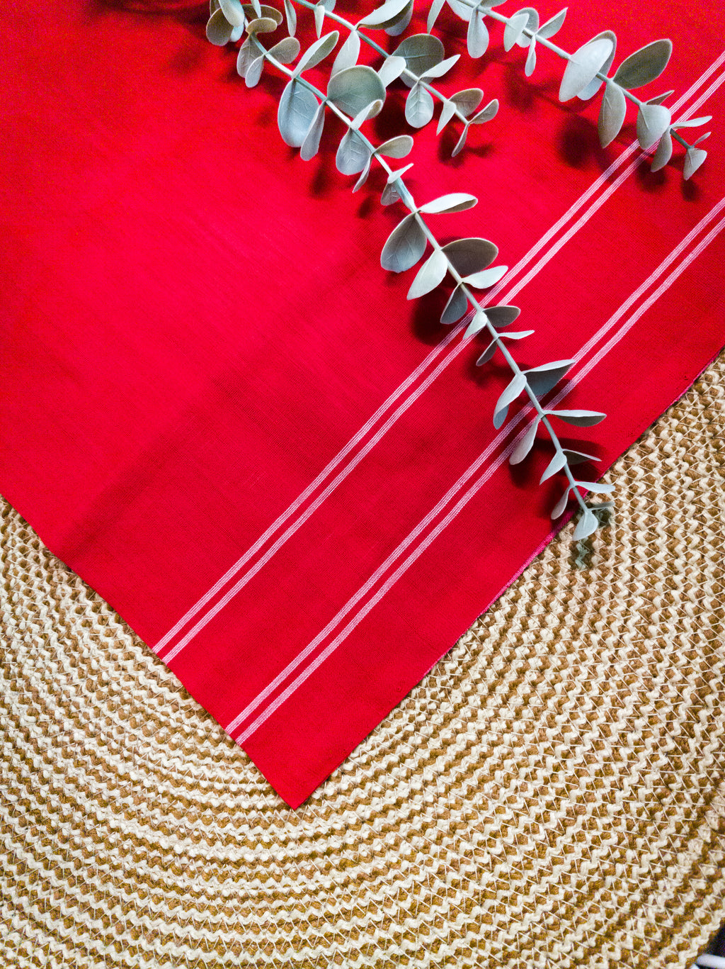 Deep Pink Pochampally Cotton Saree