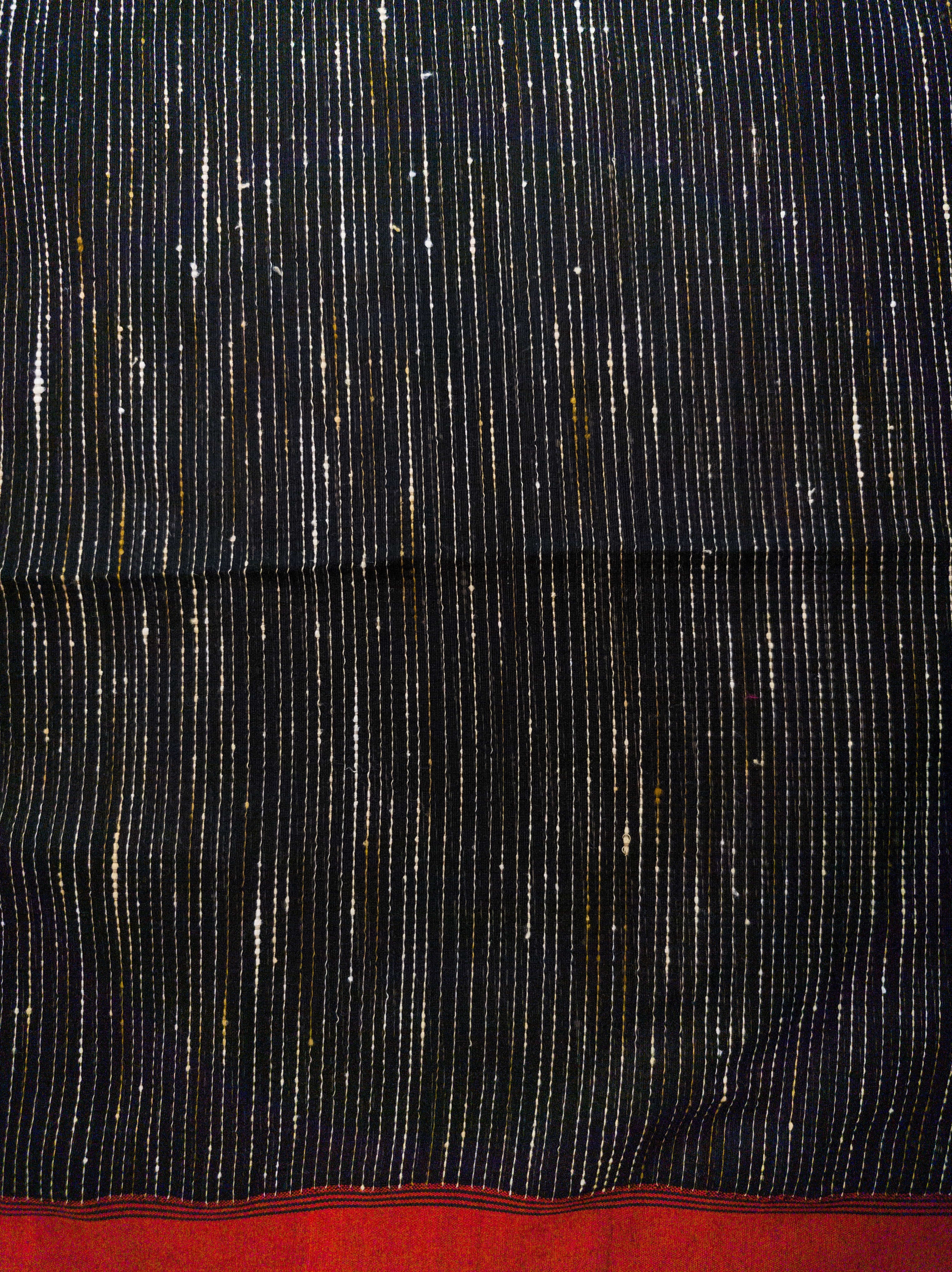 Black Handwork Cotton Saree