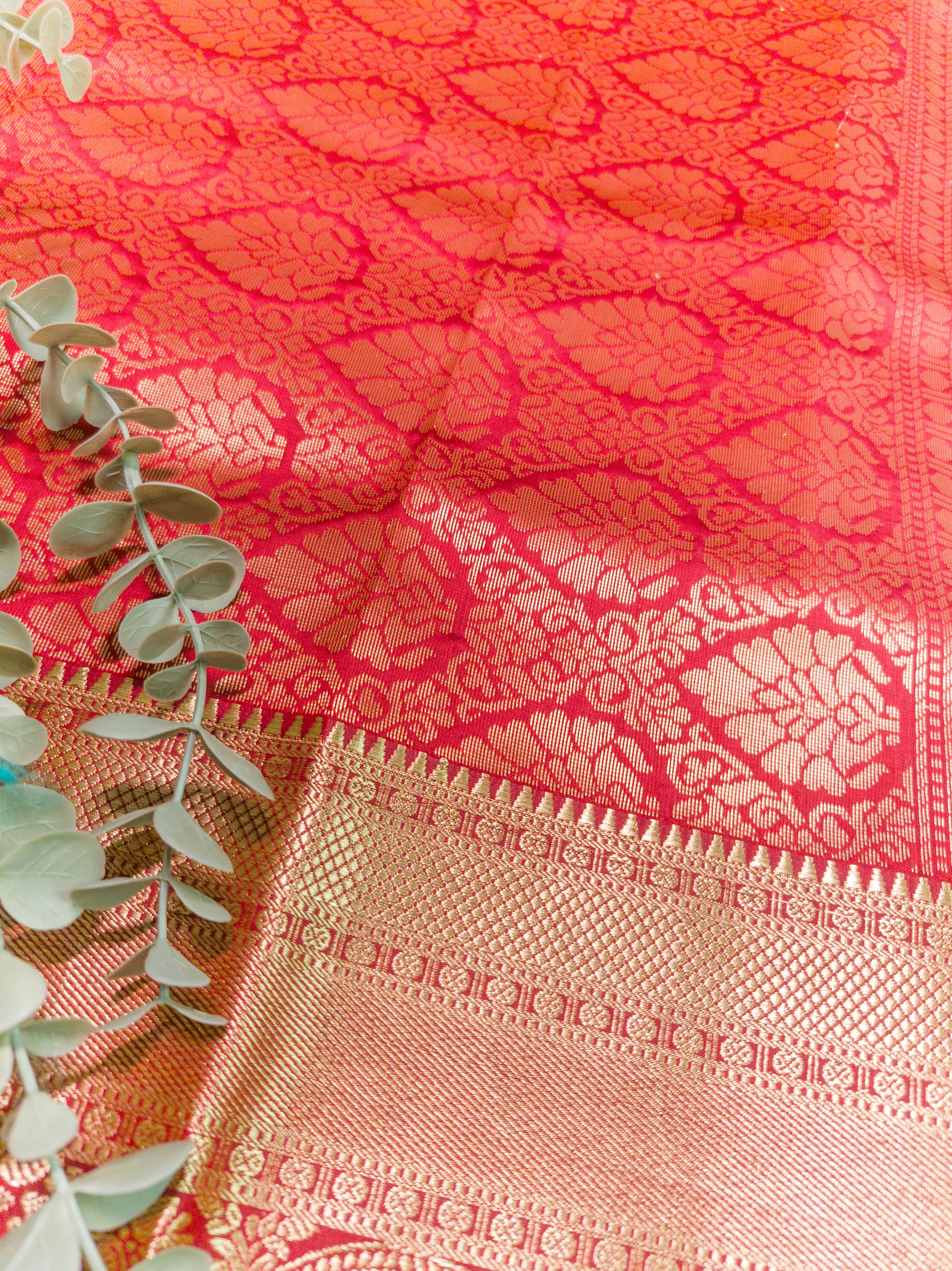 White Kanchivaram Pattu Silk Saree