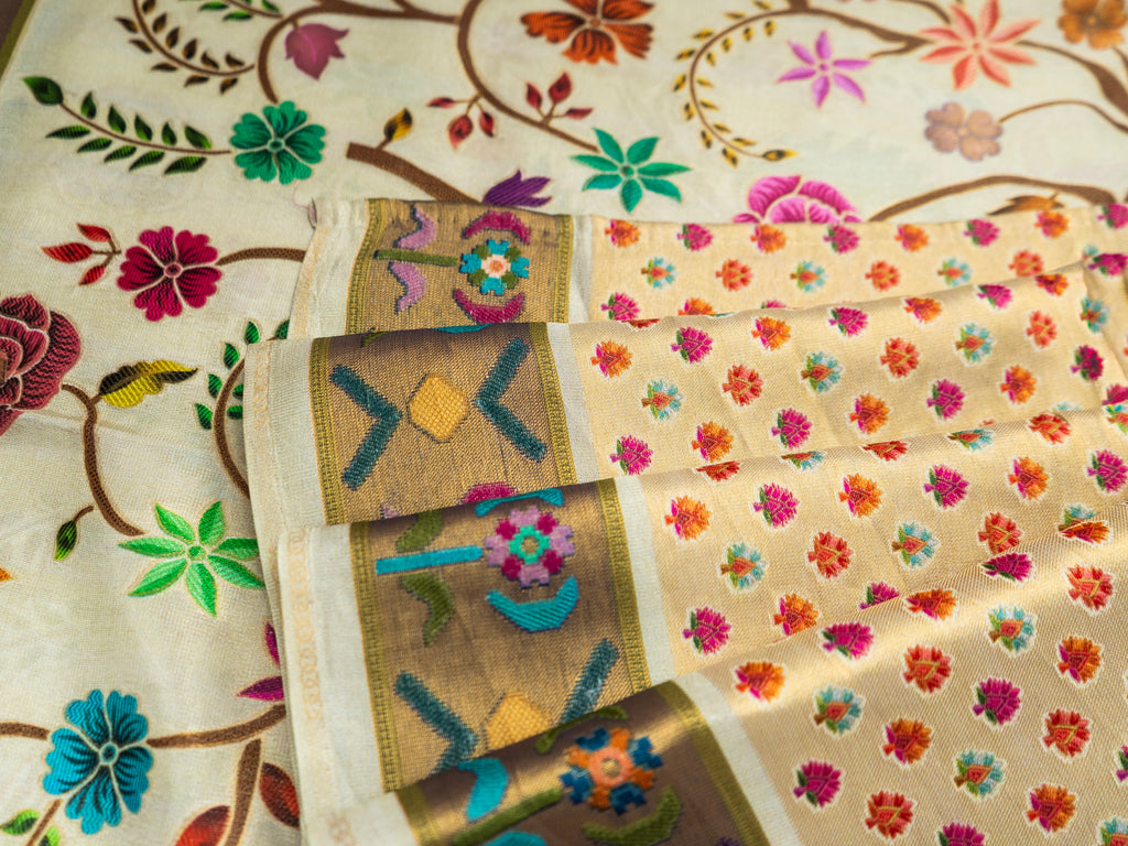 Pure Rajwada Heritage Silk Saree