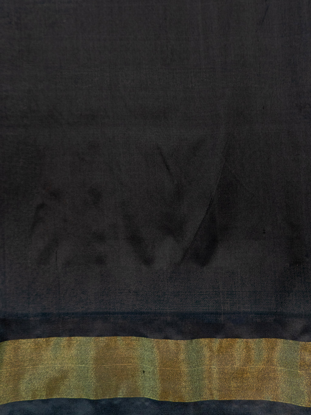 Black Pochampally Zari Silk Saree
