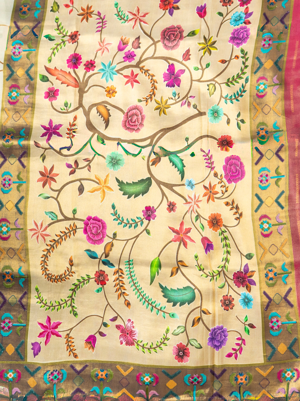 Pure Rajwada Heritage Silk Saree