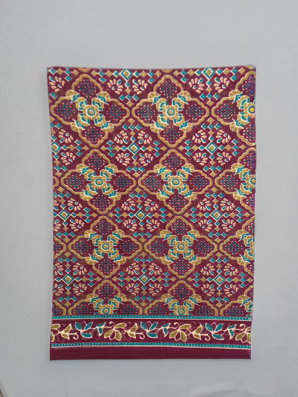 Kalamkari indo cotton saree