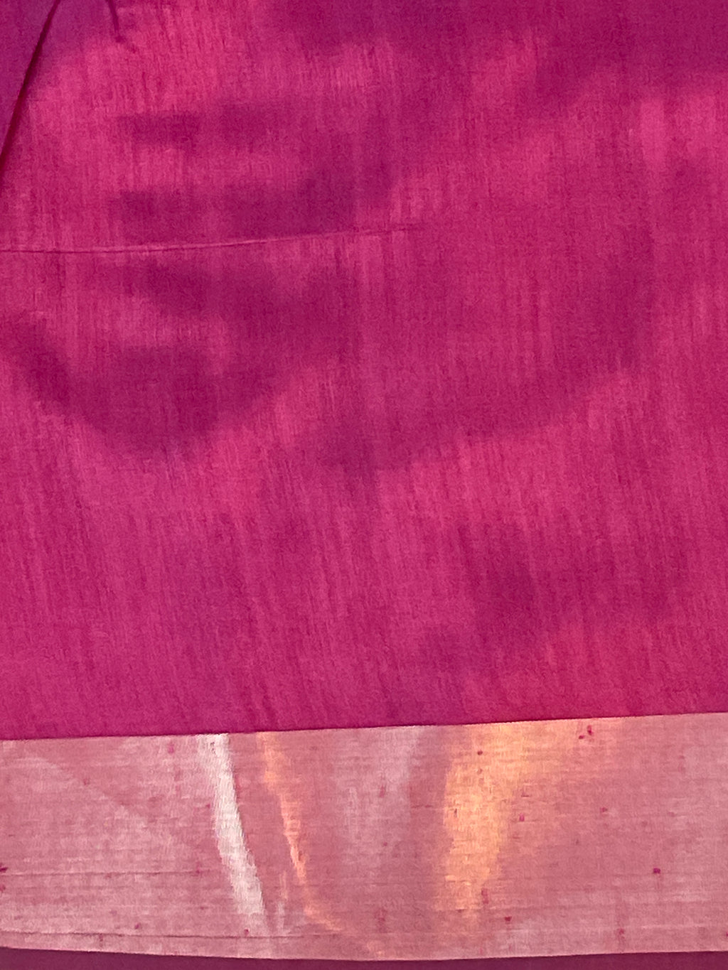 Blue Nizami Raw Silk Saree