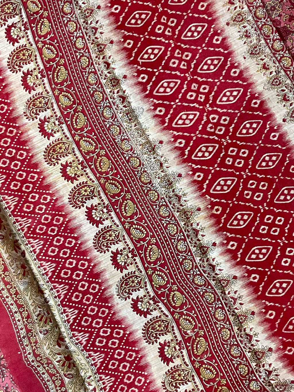 Pink Kalamkari Floral Printed Cotton Saree with Blouse