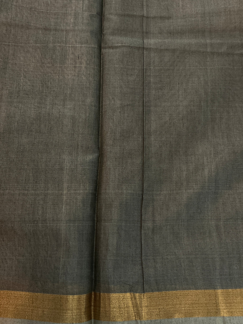 Pochampally Sico Silk saree with white and black colour with the black weaving Pallu and a plain blouse