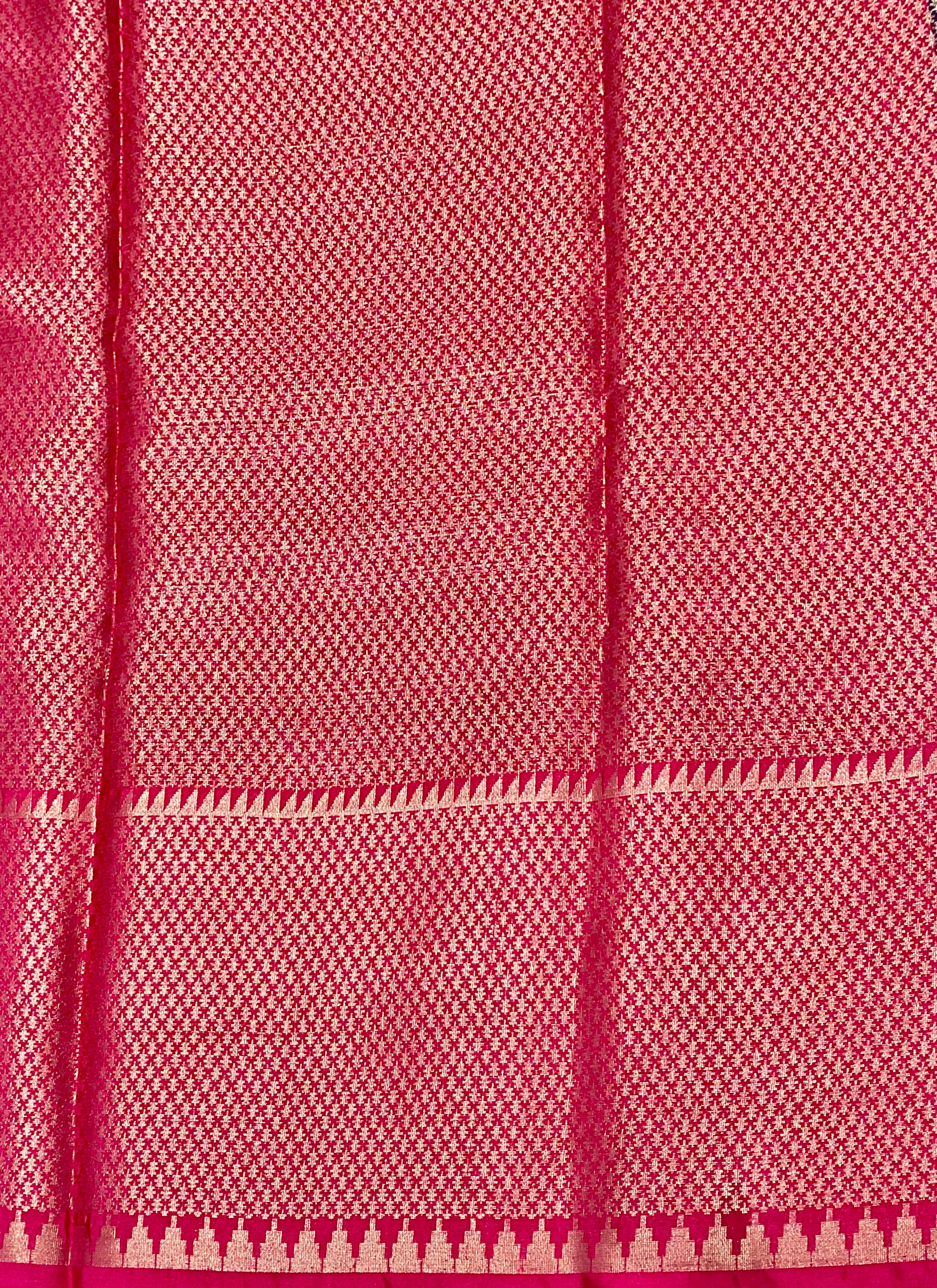 Royal Blue Pochampally Silk Saree