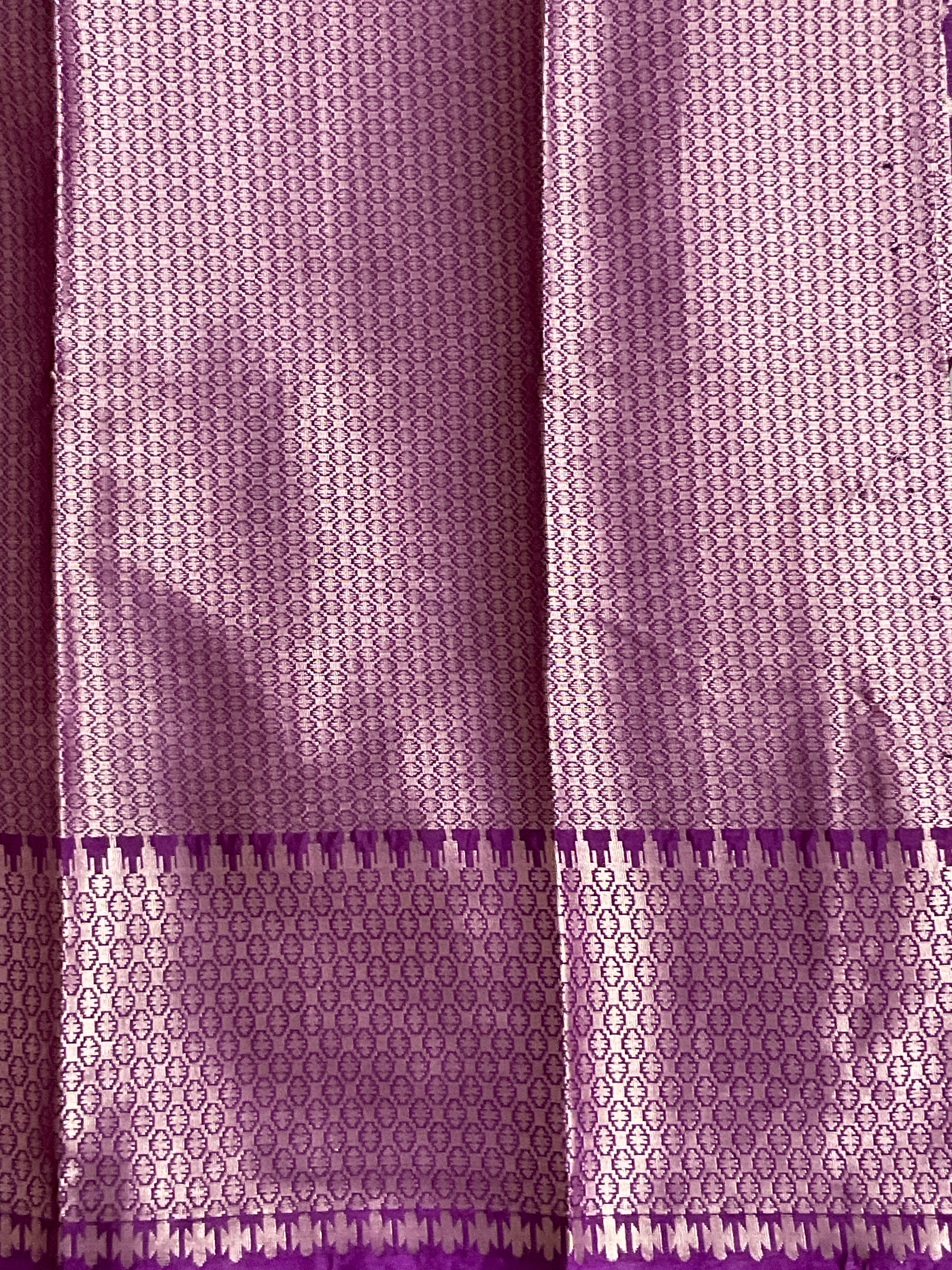 Bold Maroon Pochampally Silk Saree