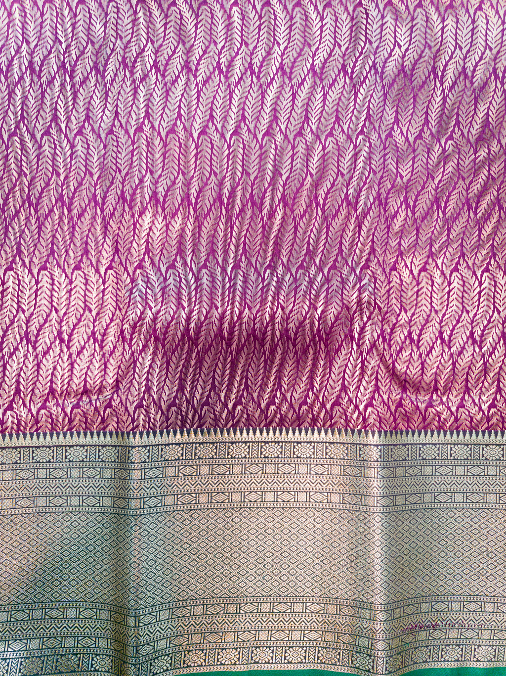 Deep Wine Kanchivaram Silk Saree