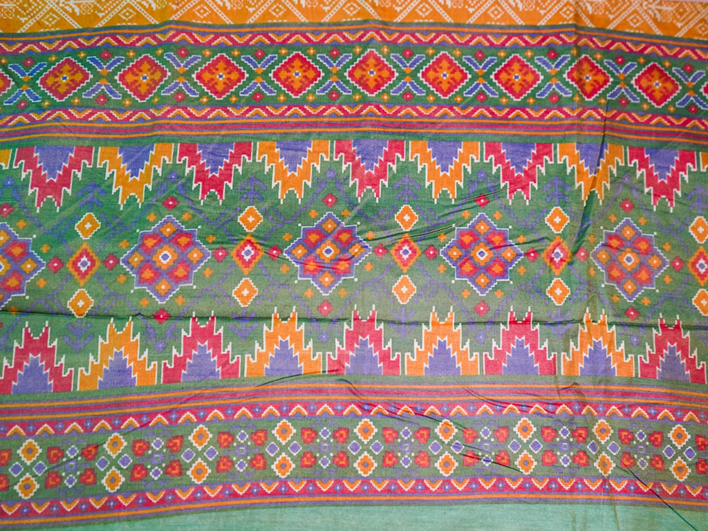 Pochampally Patola Zari Silk Saree