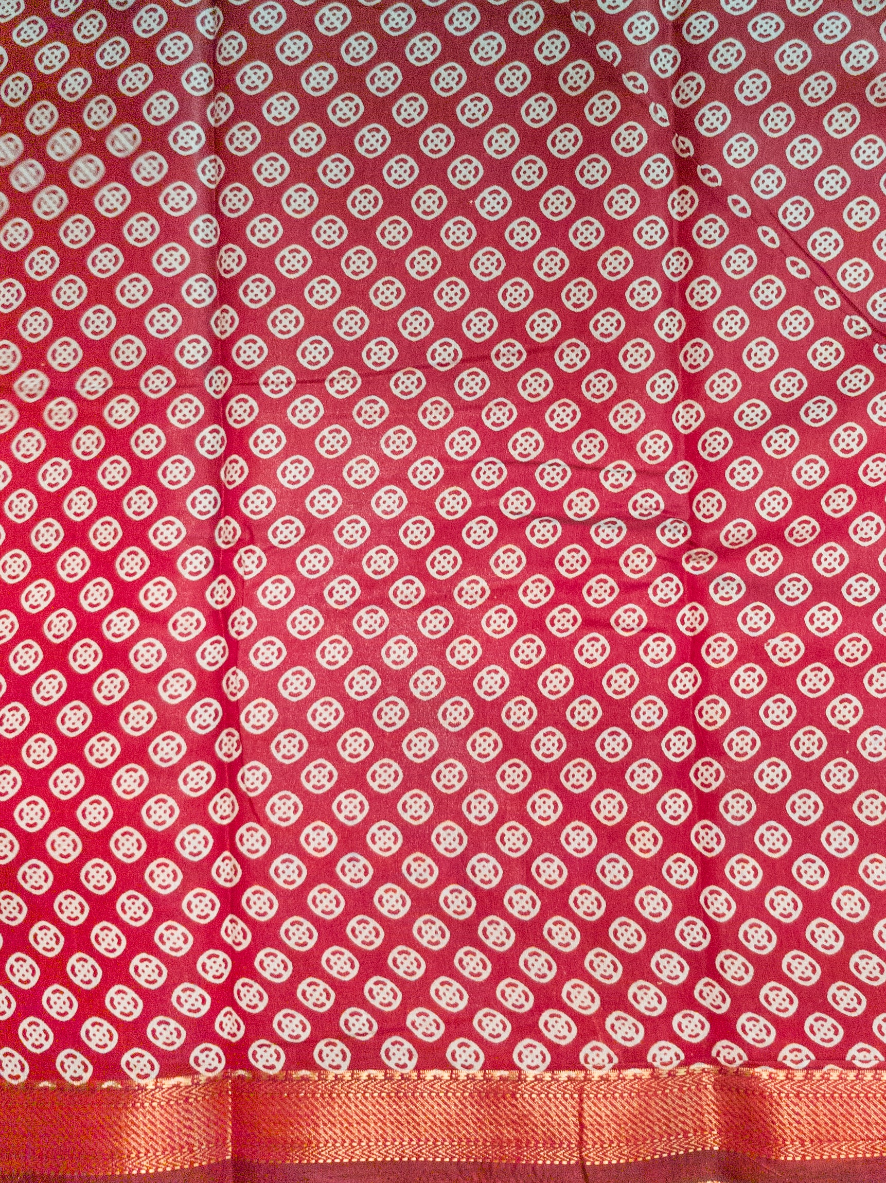 Green Pochampally Printed Silk Saree