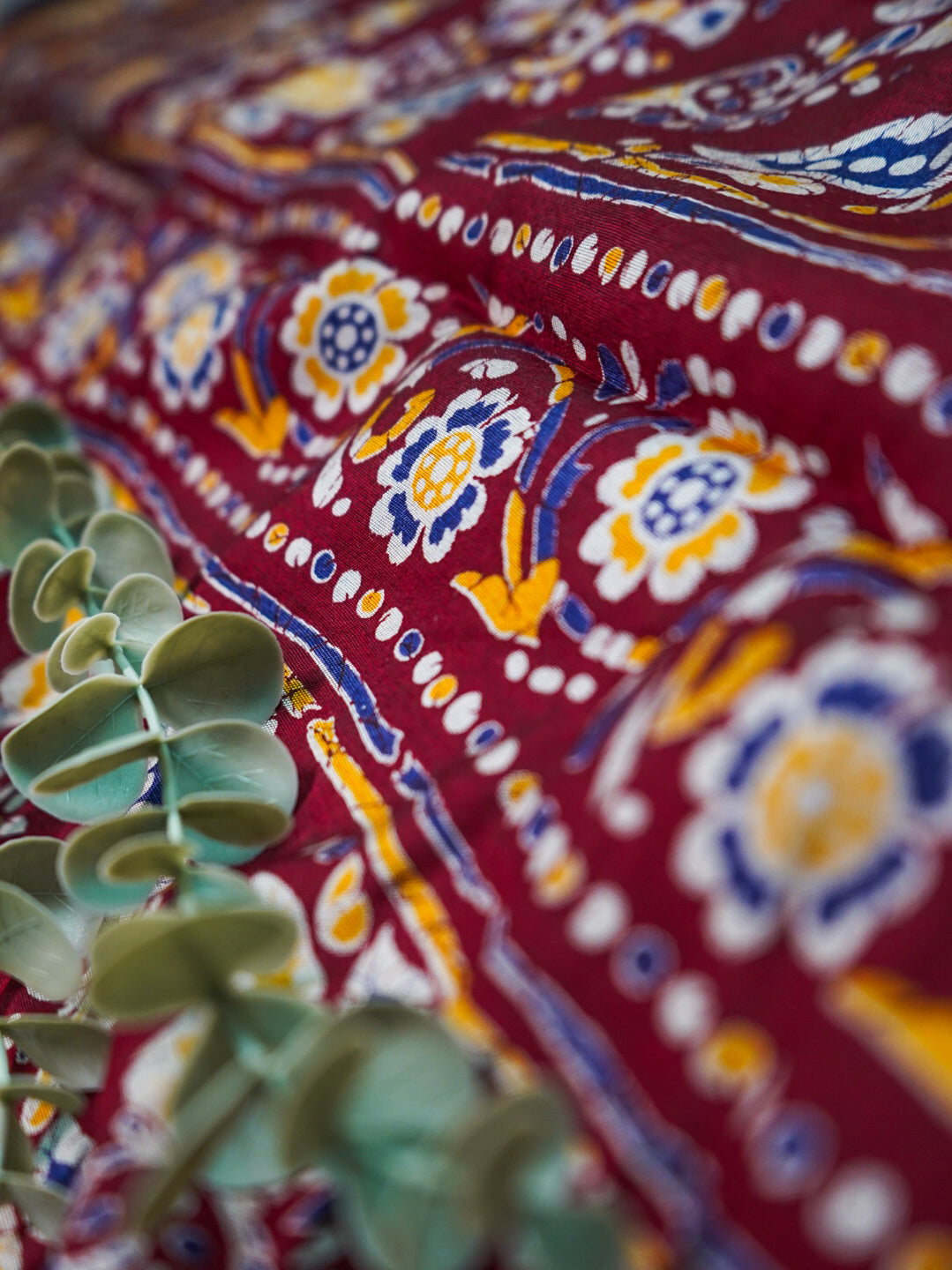 Deep Blue Pochampally Patola Saree