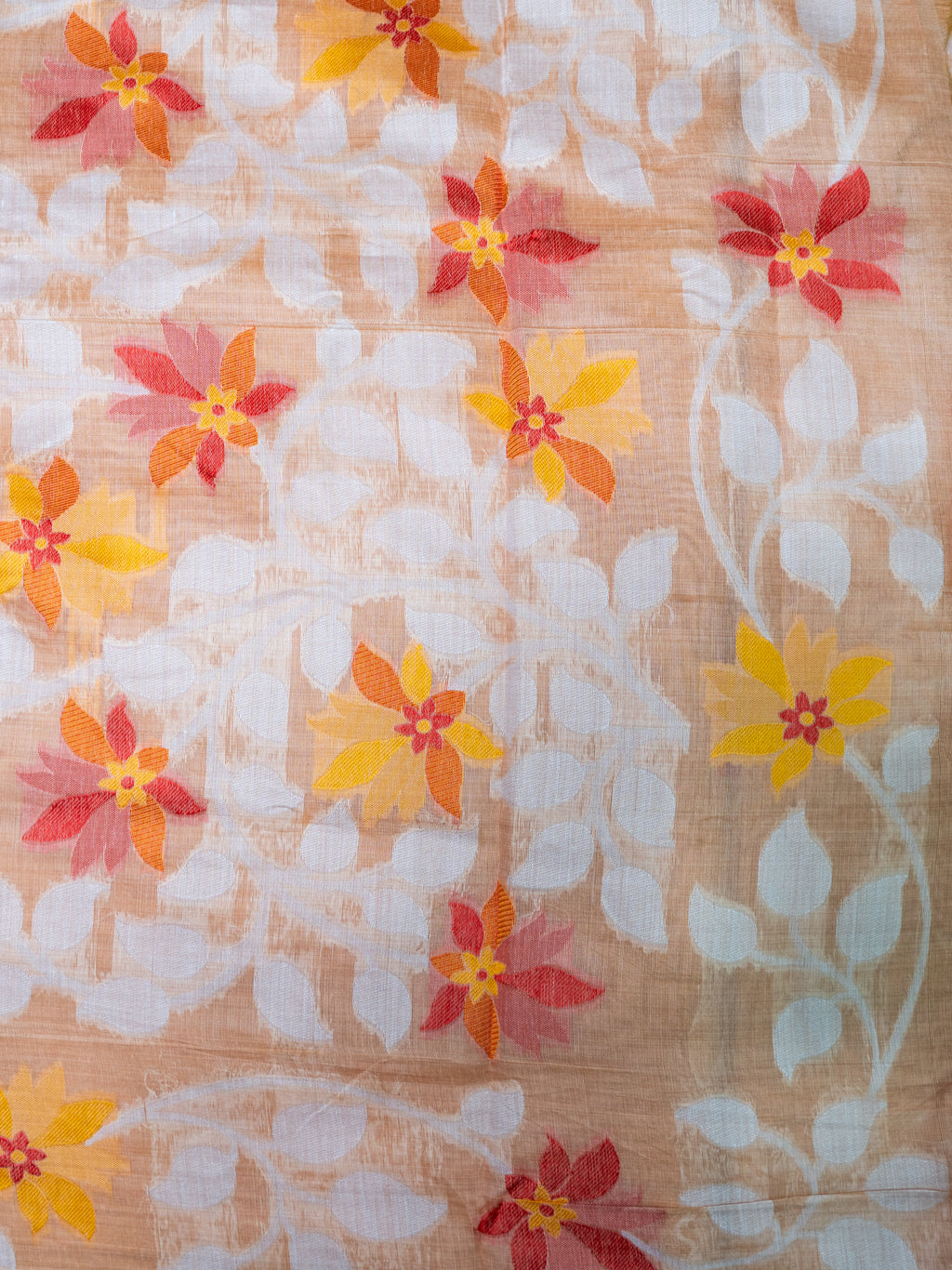 Floral Weave Handloom Silk Saree