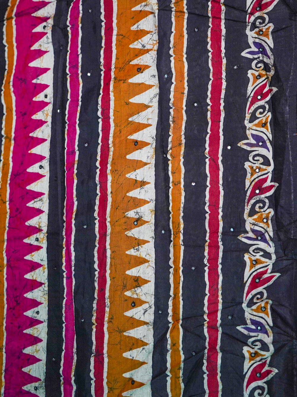 Pochampally Ikkat Printed Silk Saree