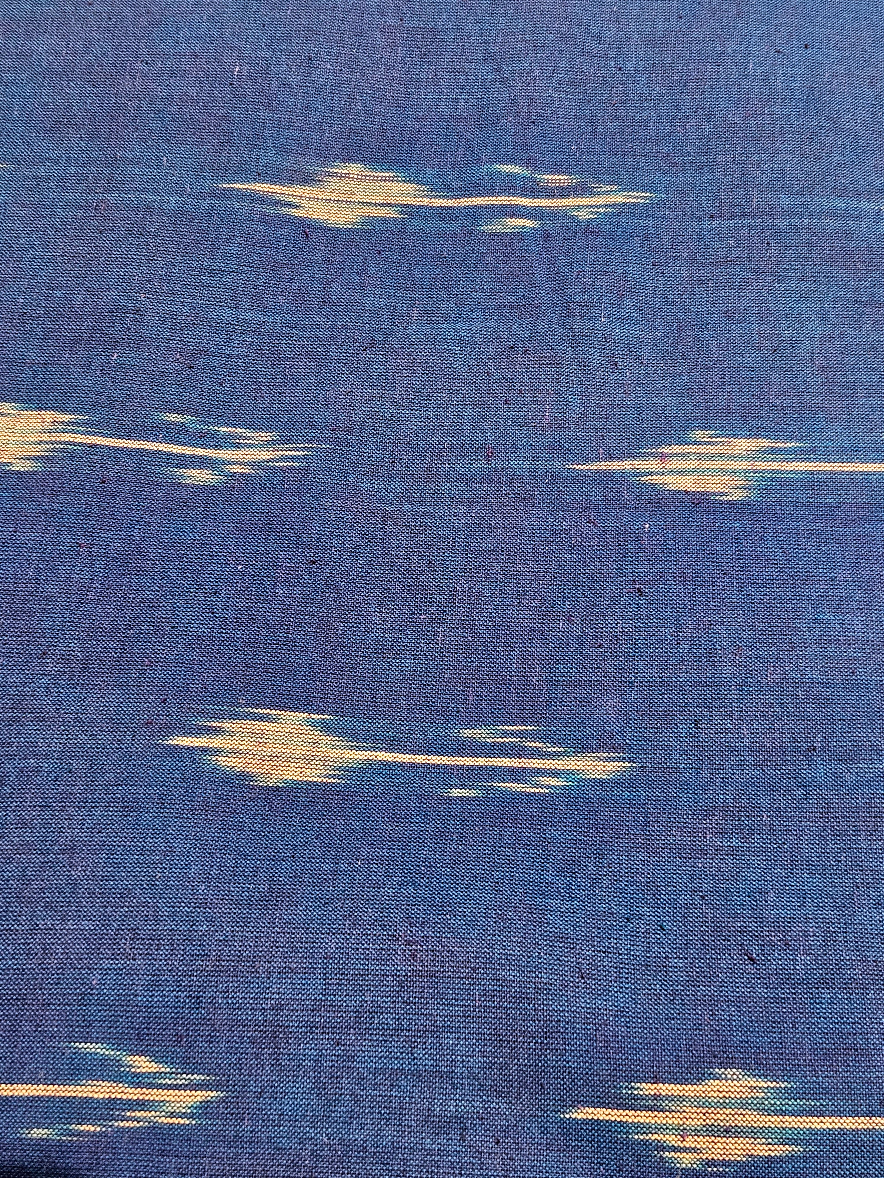 Blue Pochampally Cotton Fabric