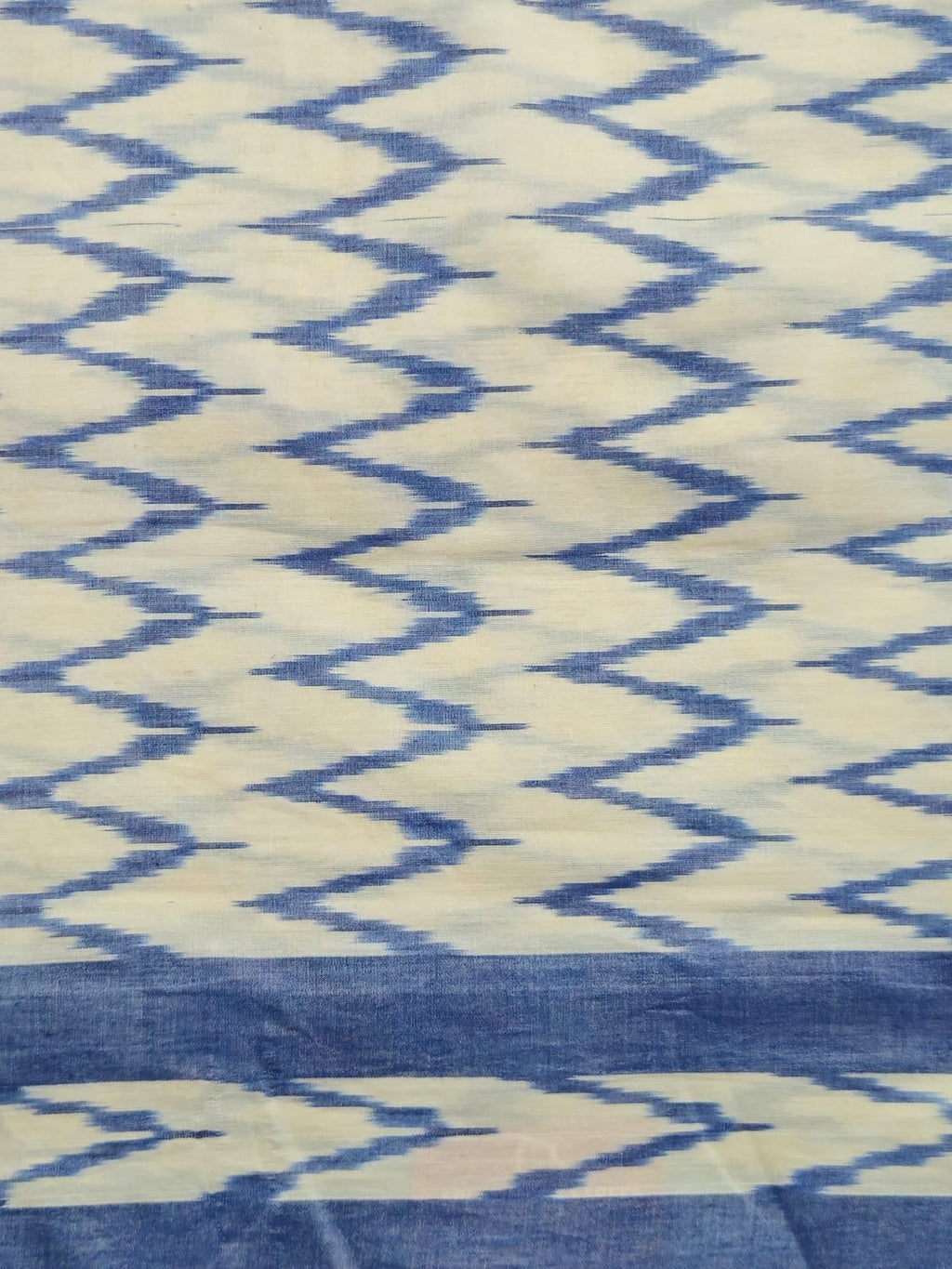 Blue Pochampally Ikat Cotton Saree